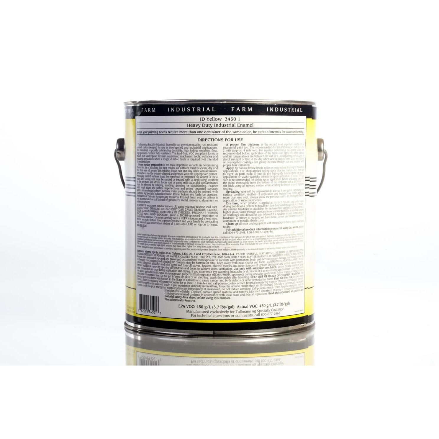 Tallmans John Deere Yellow Paint Gallon