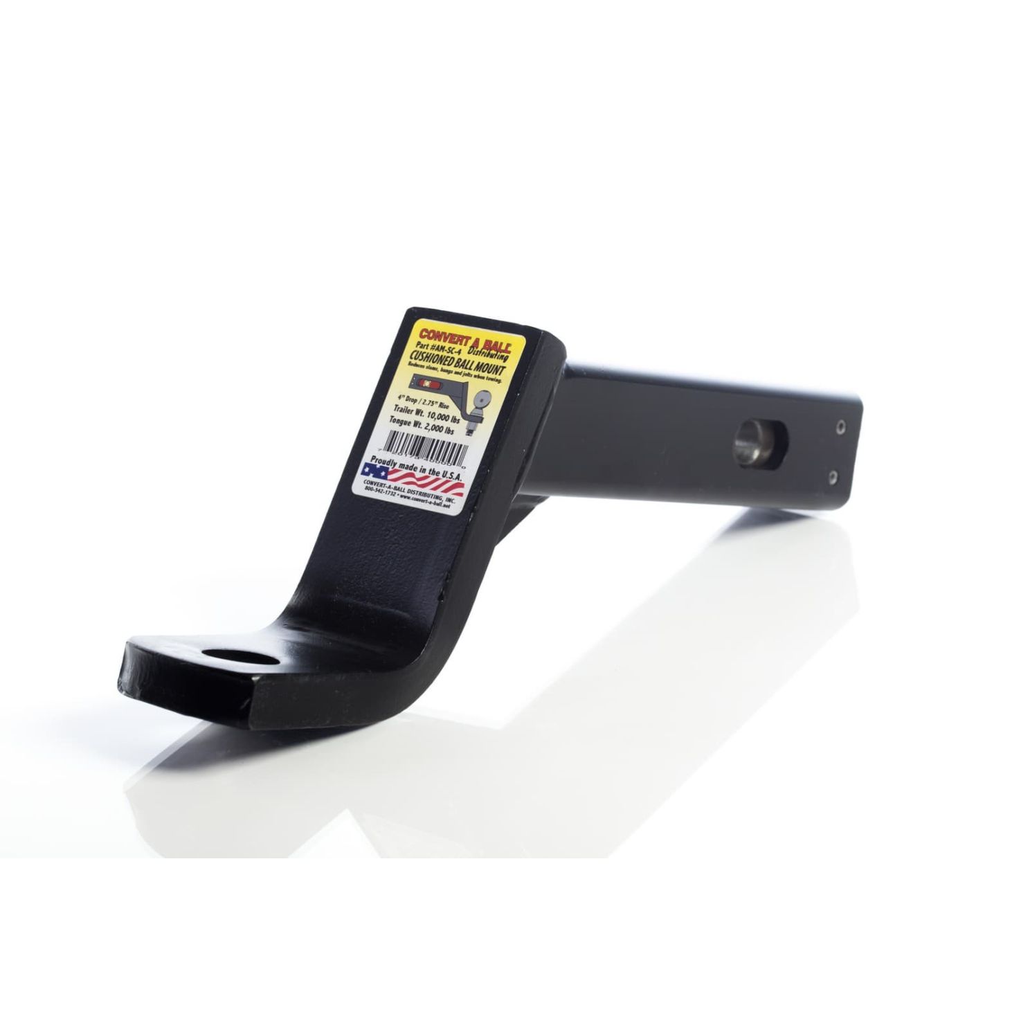 Convert A Ball Standard Duty 4'' Drop Cushion Truck Hitch AMSC4