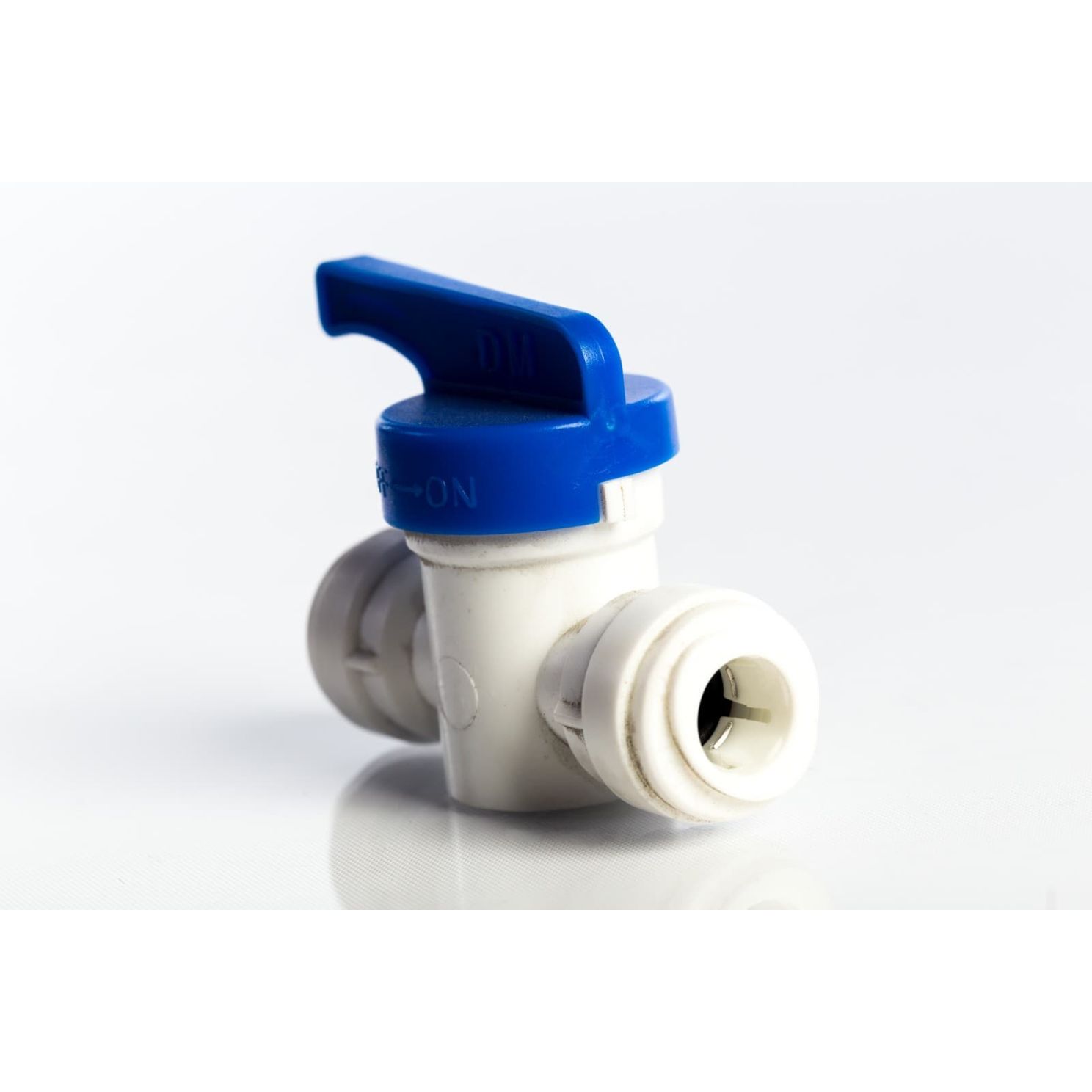 Push Connect Hand Valve Union Connector 3/8" Tube OD to 3/8" Tube OD