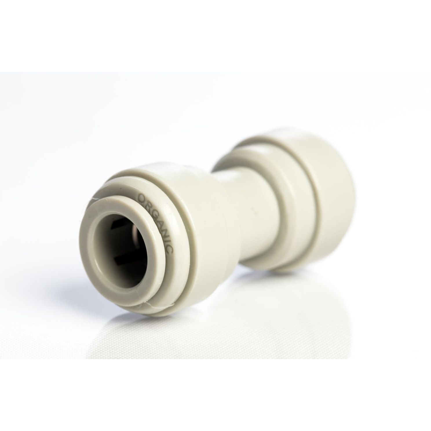 Push Connect Union Connector 3/8" Tube OD to 3/8" Tube OD