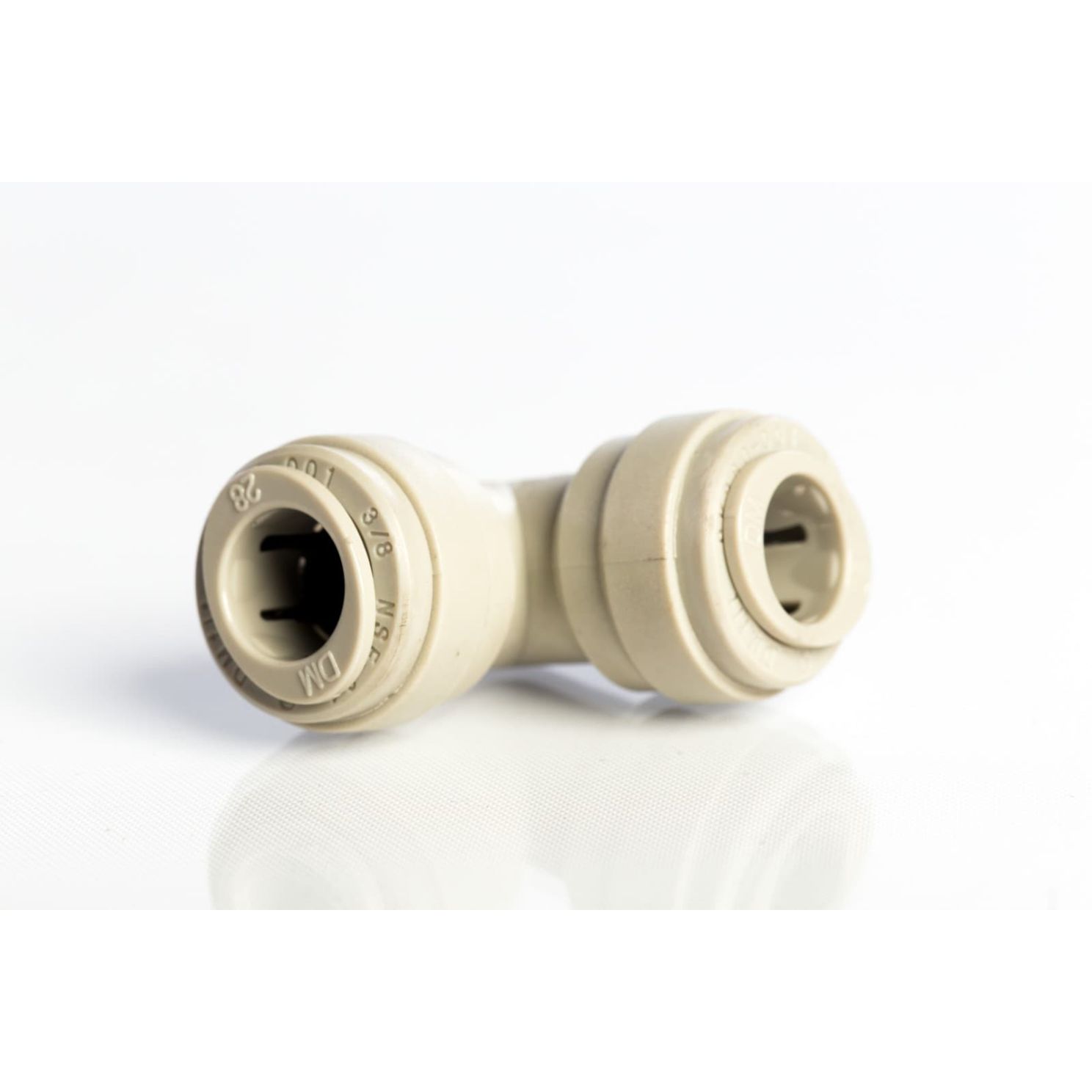 Push Connect Union Elbow 3/8" Tube OD to 3/8" Tube OD
