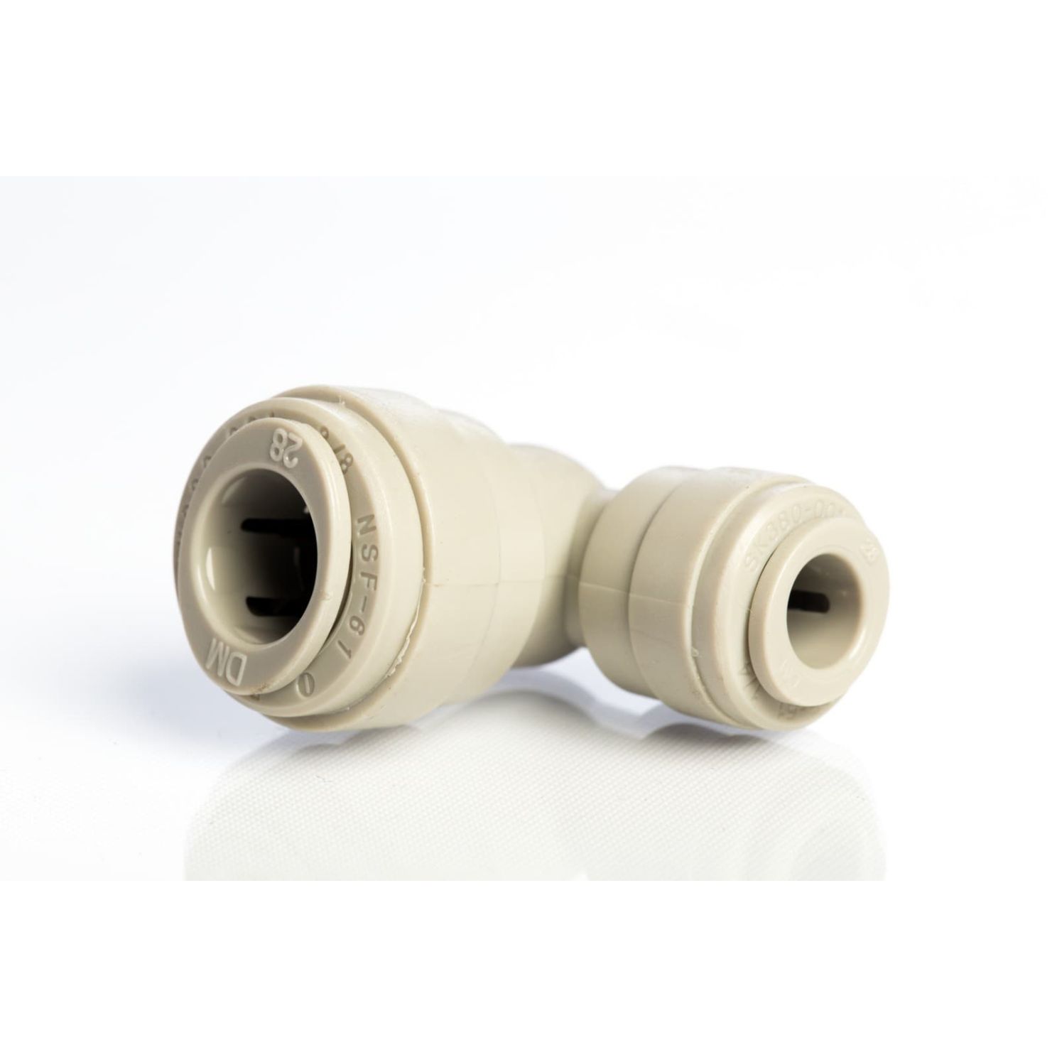 Push Connect Union Elbow 3/8" Tube OD to 1/4" Tube OD