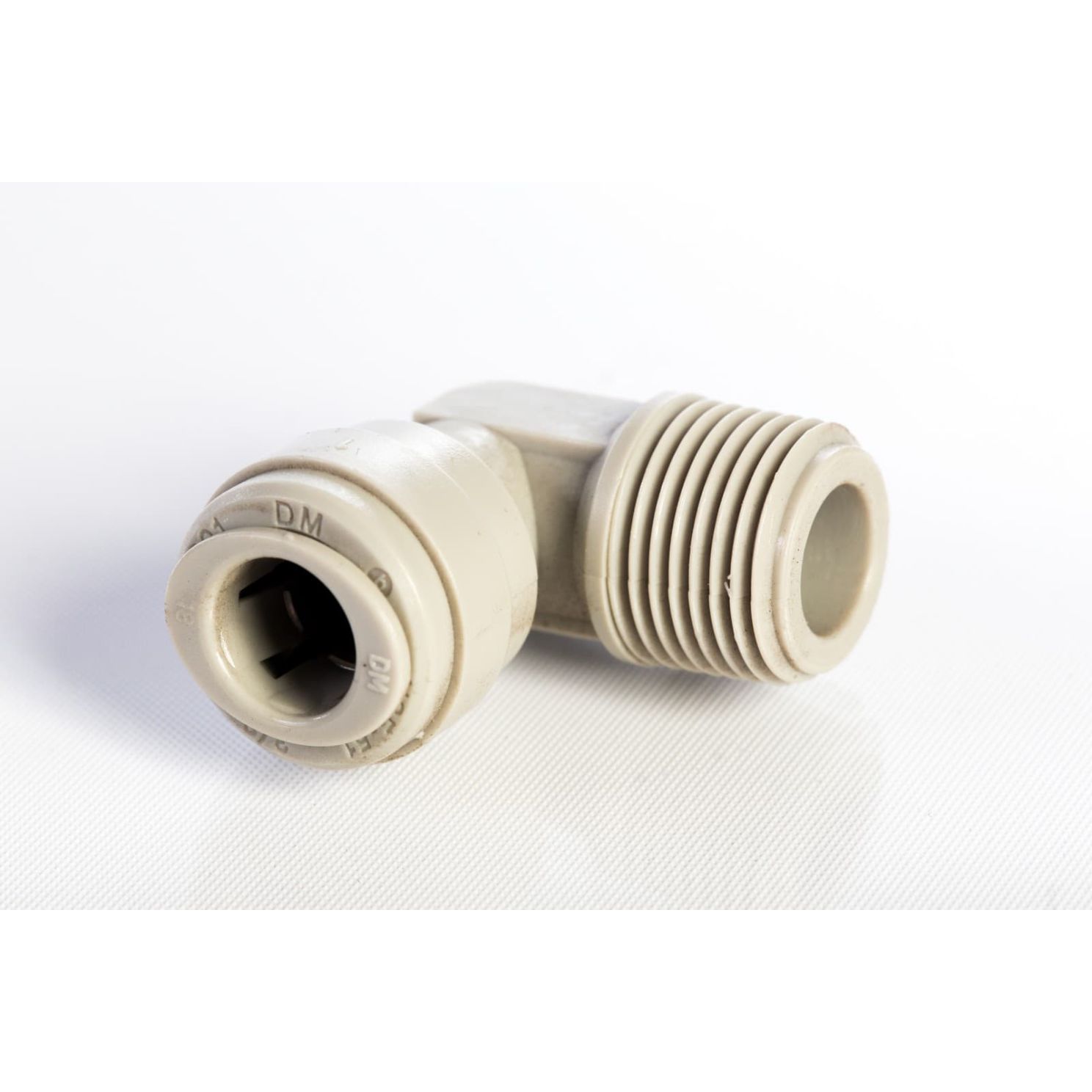 Push Connect Male Elbow 3/8" Tube OD to 3/8" NPTM Thread