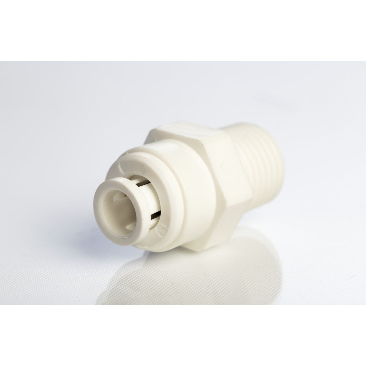 Push Connect Male Connector 1/4" Tube OD to 1/4" NPTM Thread