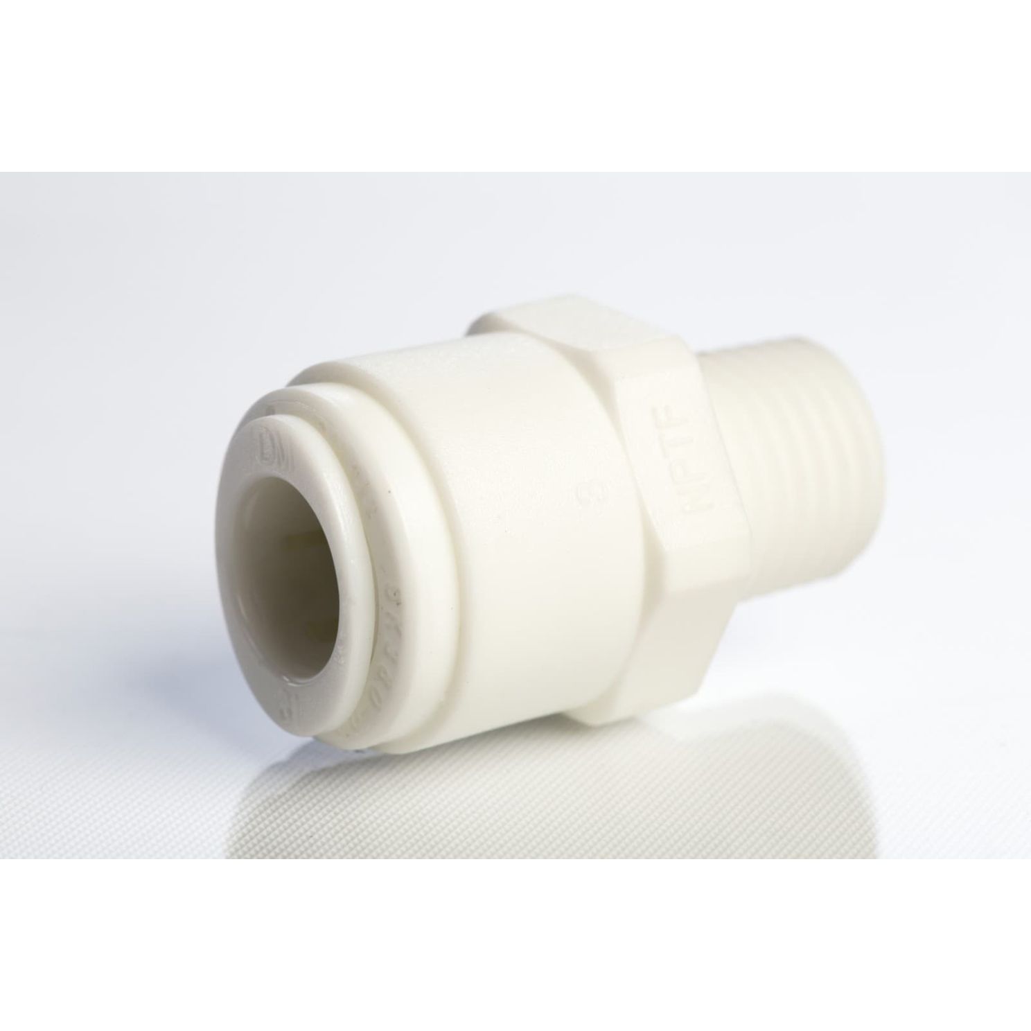 Push Connect Male Connector 3/8" Tube OD to 1/4" NPTM Thread
