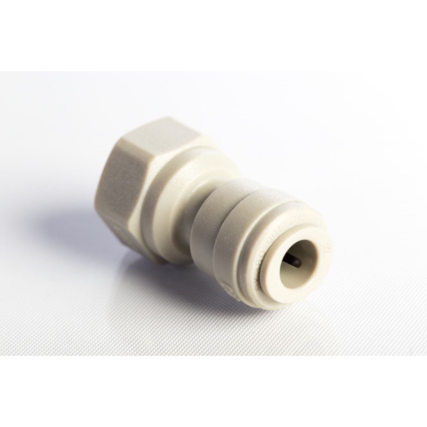 Push Connect Female Adapter 1/4" Tube OD to 1/4" NPTF Thread