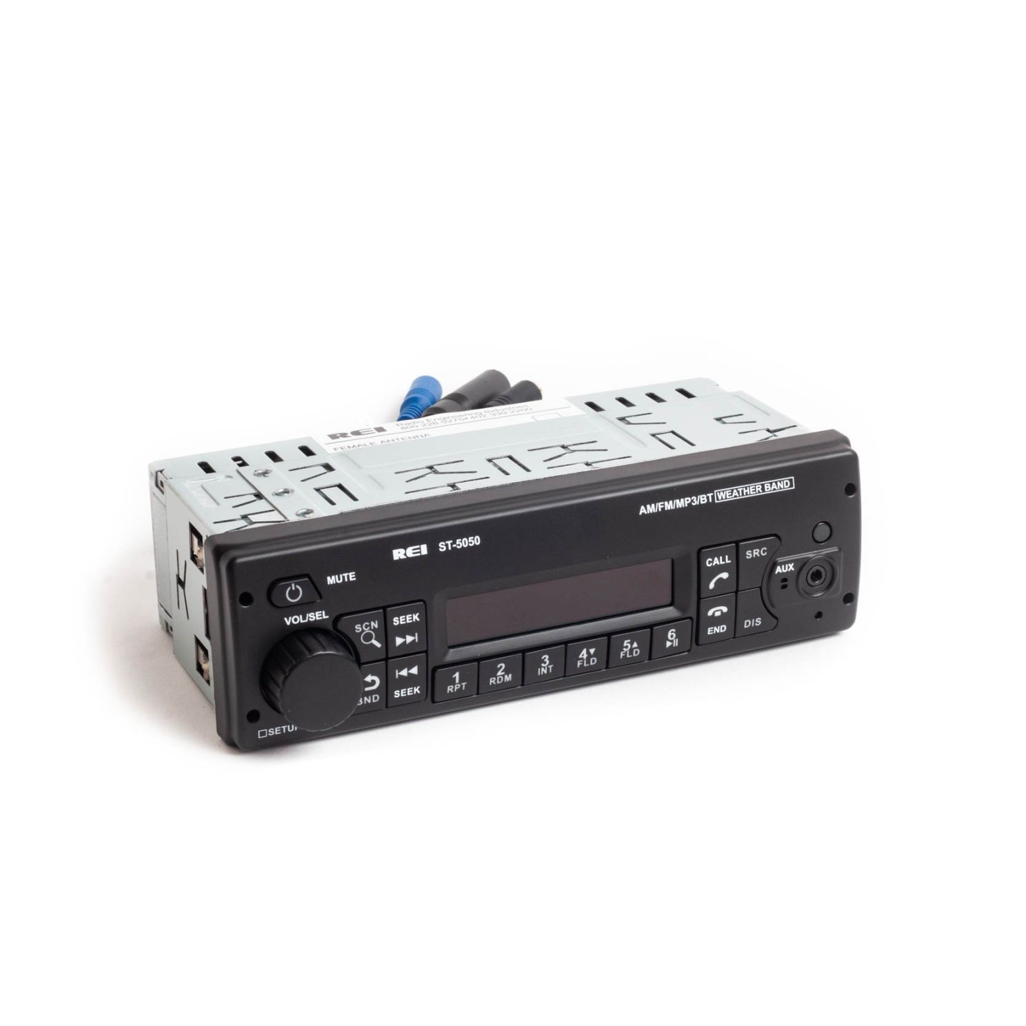 REI 710717 Radio ST-5050 Digital ISO Tractor Radio AM/FM/WB/BT/AUX