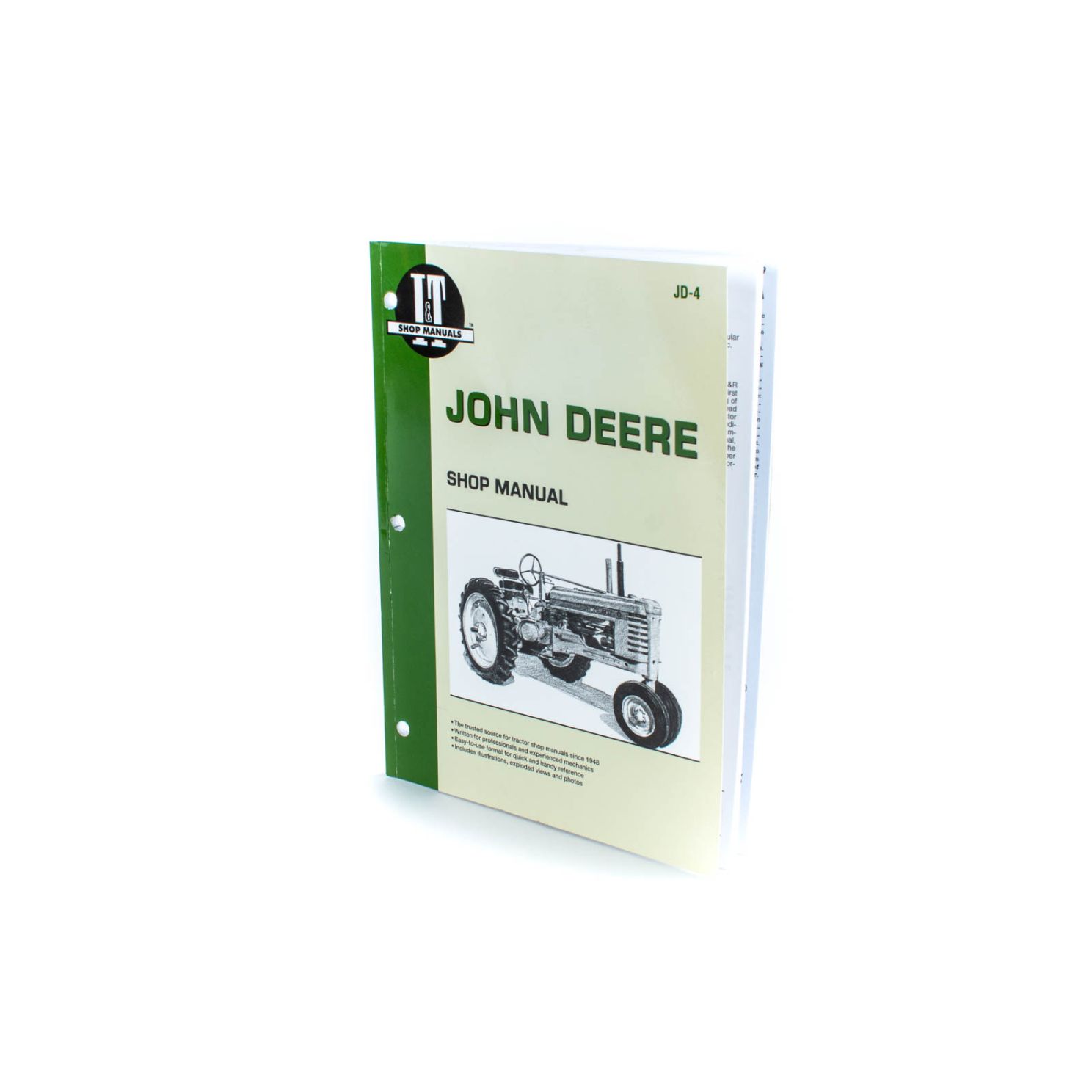 I&T JD-4 Tractor Shop Manual