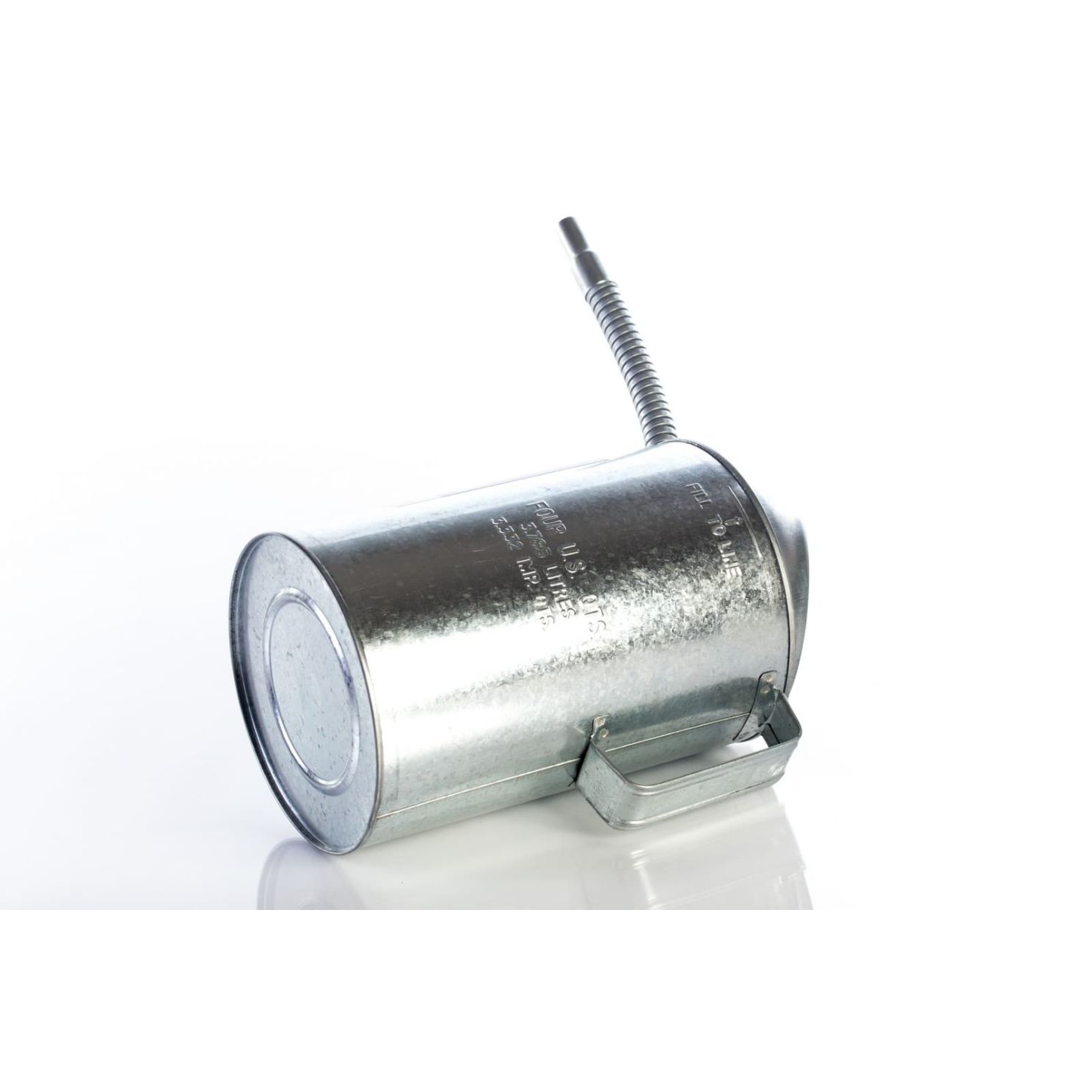 Performance Tool W54278 Galvanized Measuring Container 4 Quart
