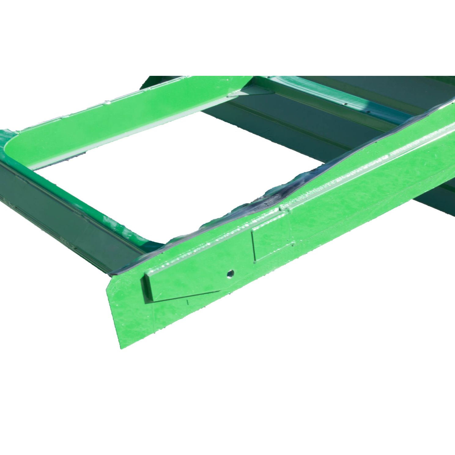 AH204975 Combine Chaffer Cleaning Shoe Frame fits John Deere