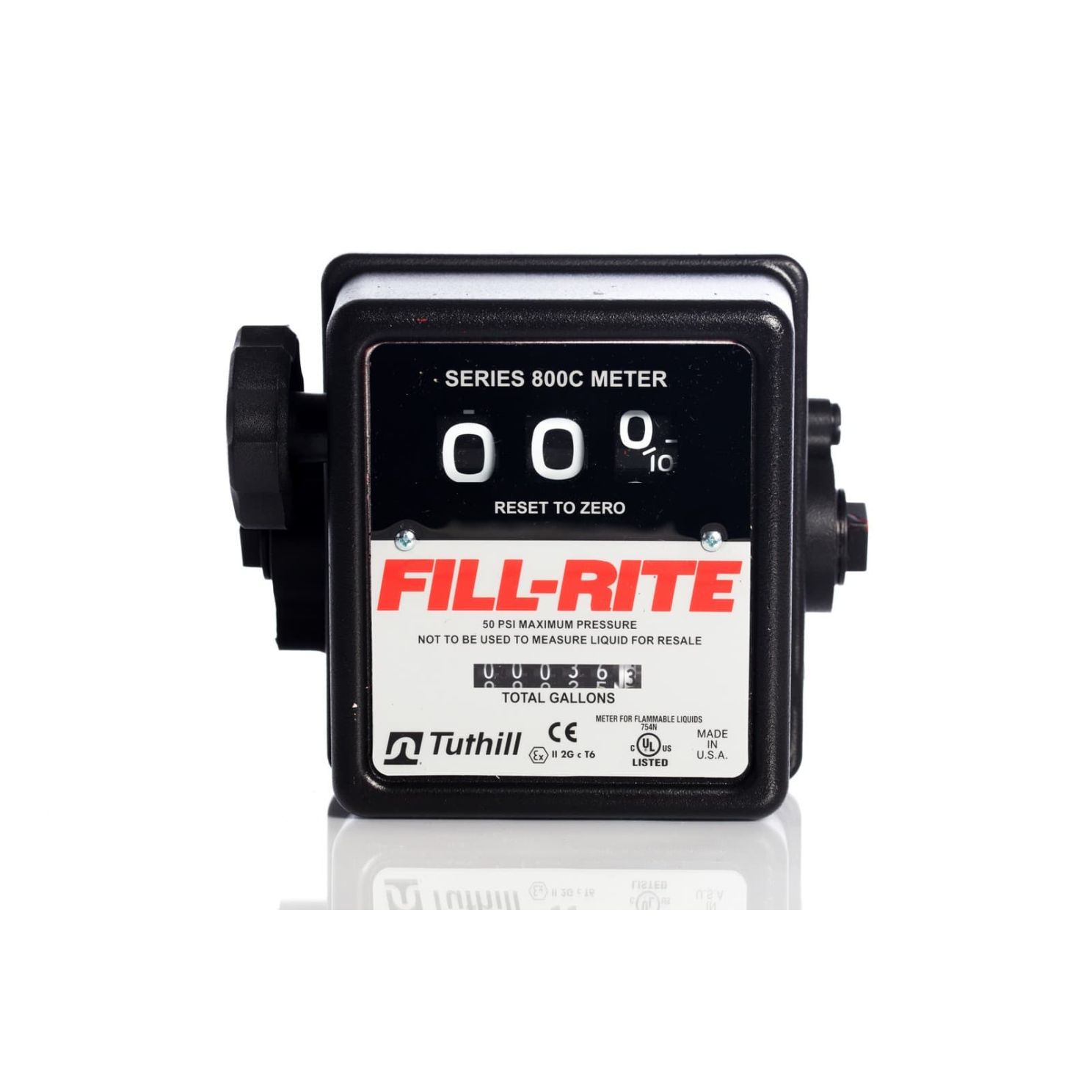 Fill-Rite 807CMK Fuel Pump Flow Meter 5-20GPM