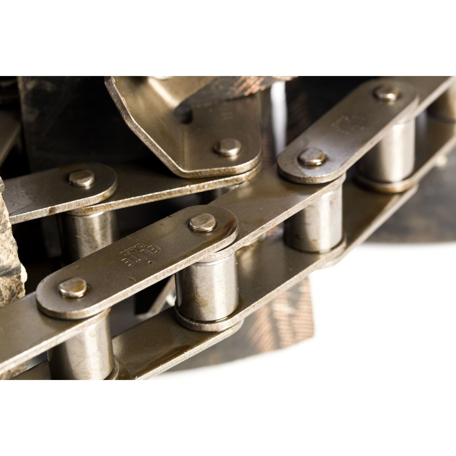 AH131074 Rubber Paddle Combine Return Grain Elevator Chain fits John Deere