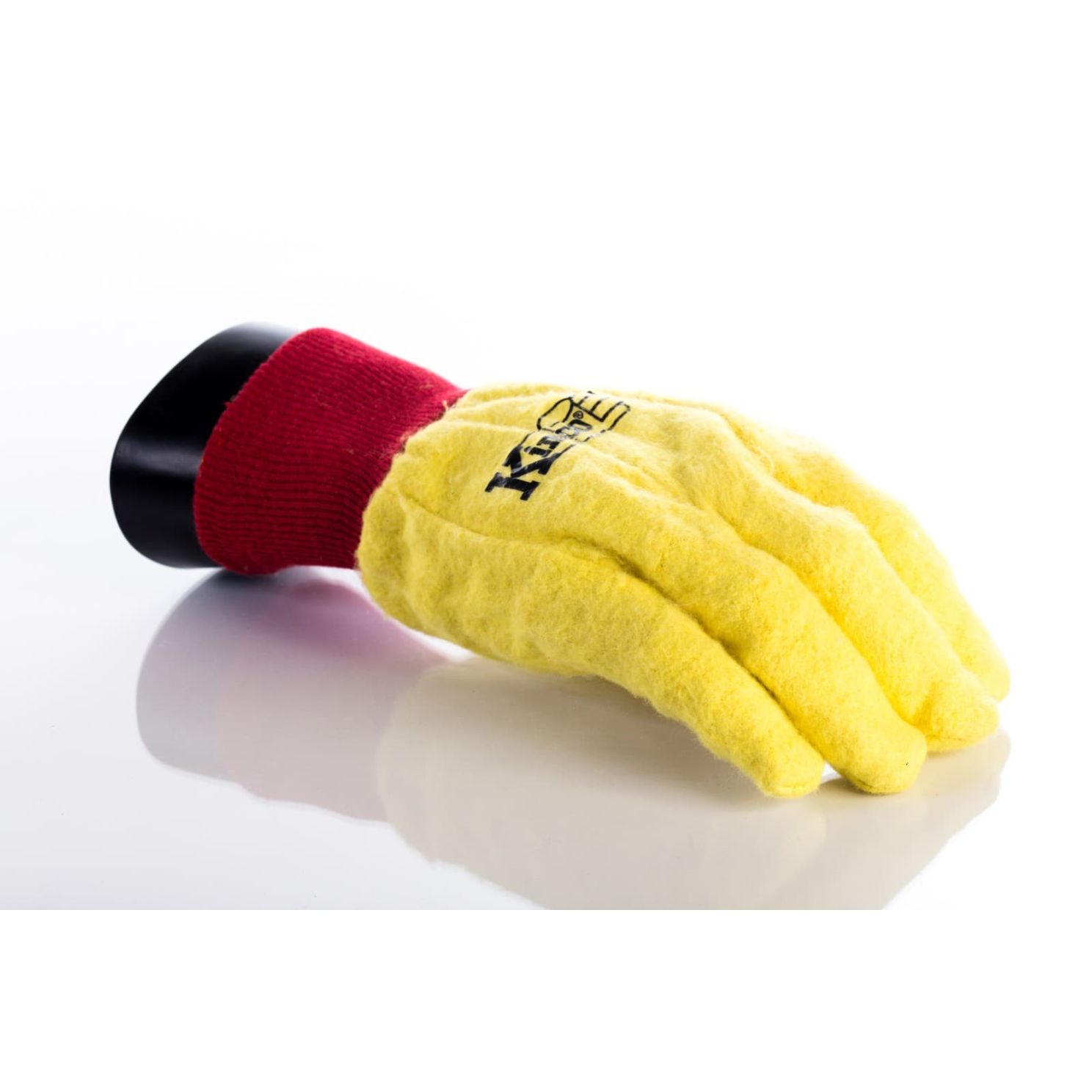 Kinco 5 Pack Yellow Chore Gloves Large