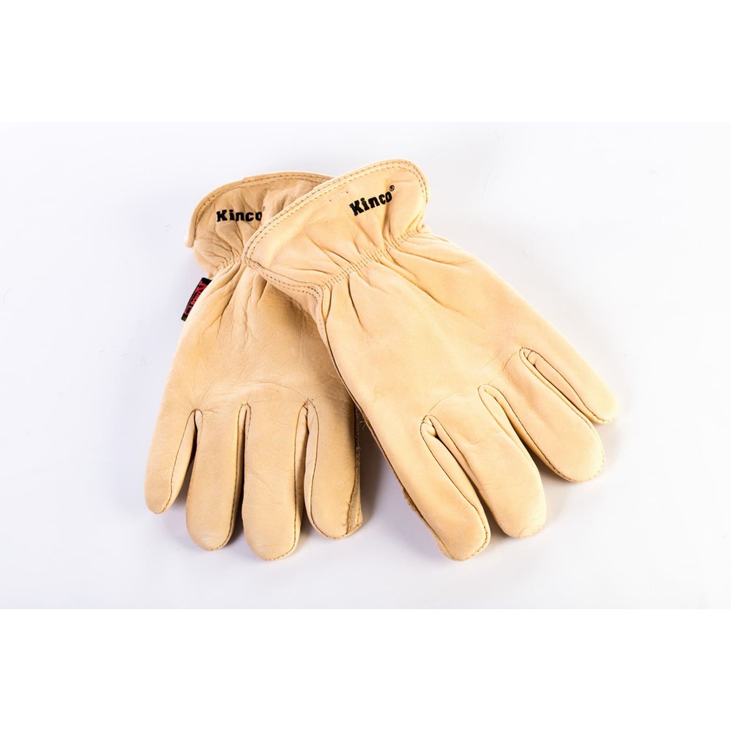 Kinco Lined Grain Cowhide Leather Driver Glove Large