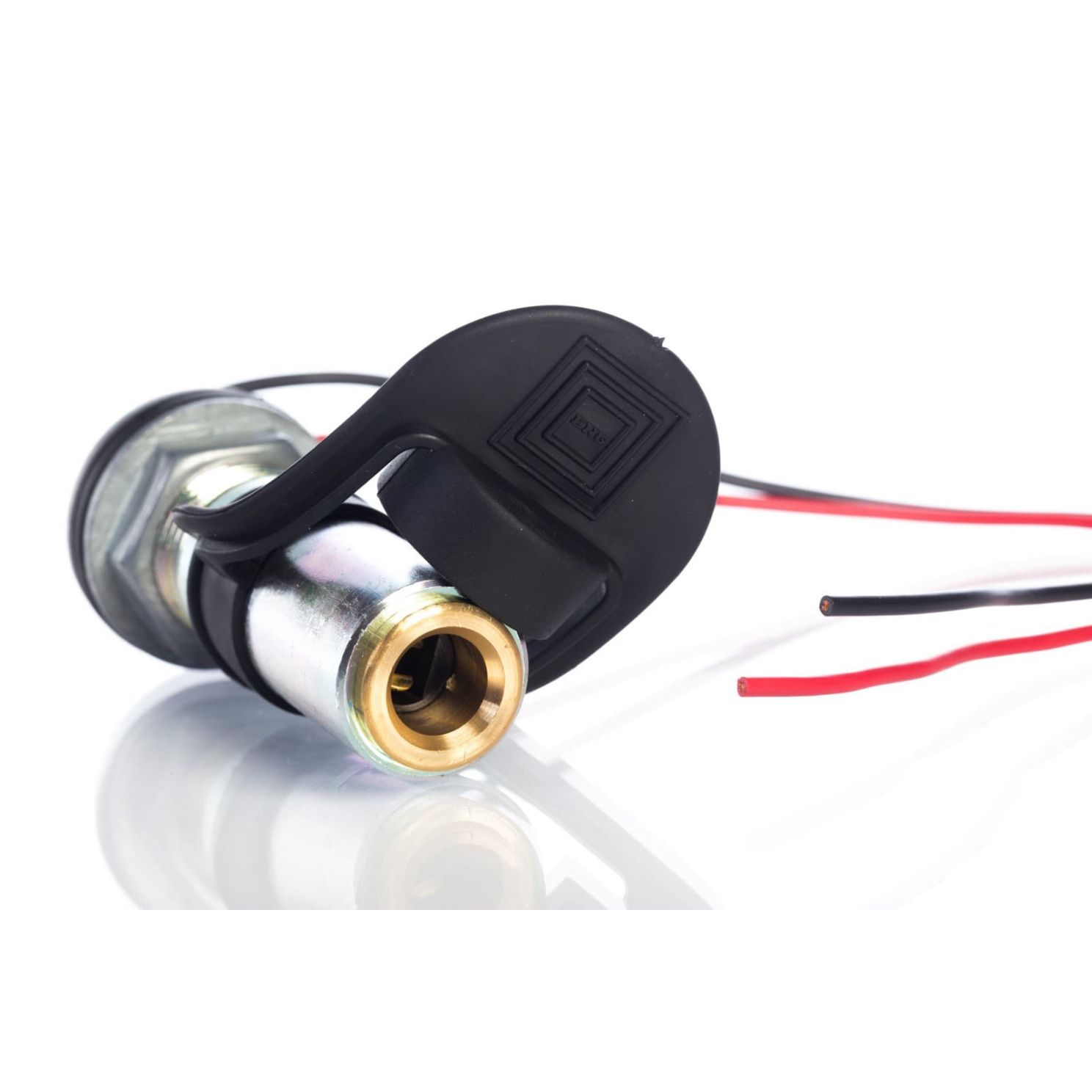 LED Amber Beacon Threaded Pipe Bracket DIN Mount