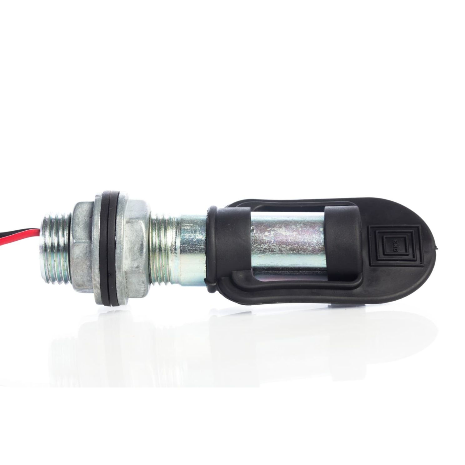 LED Amber Beacon Threaded Pipe Bracket DIN Mount