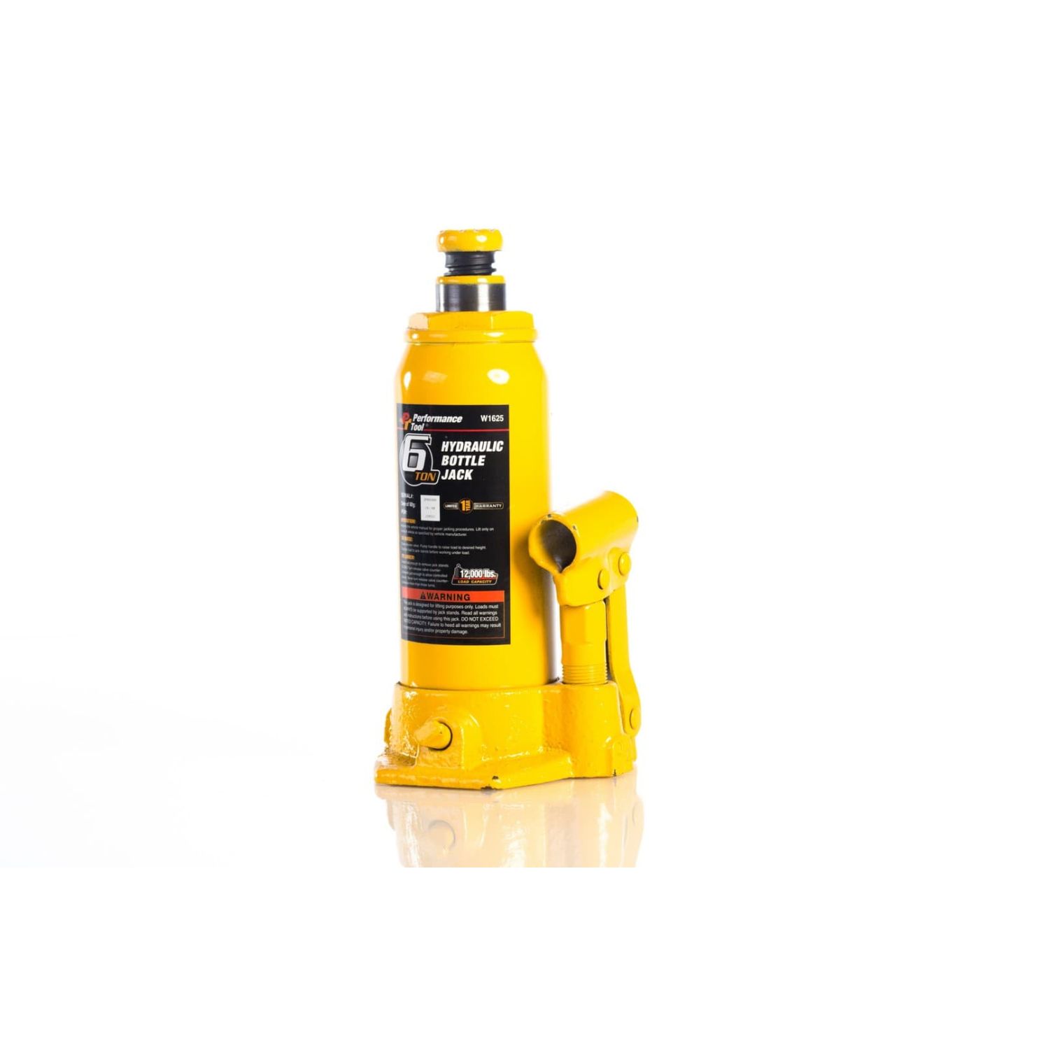 Performance Tool 6 Ton Bottle Jack W1625