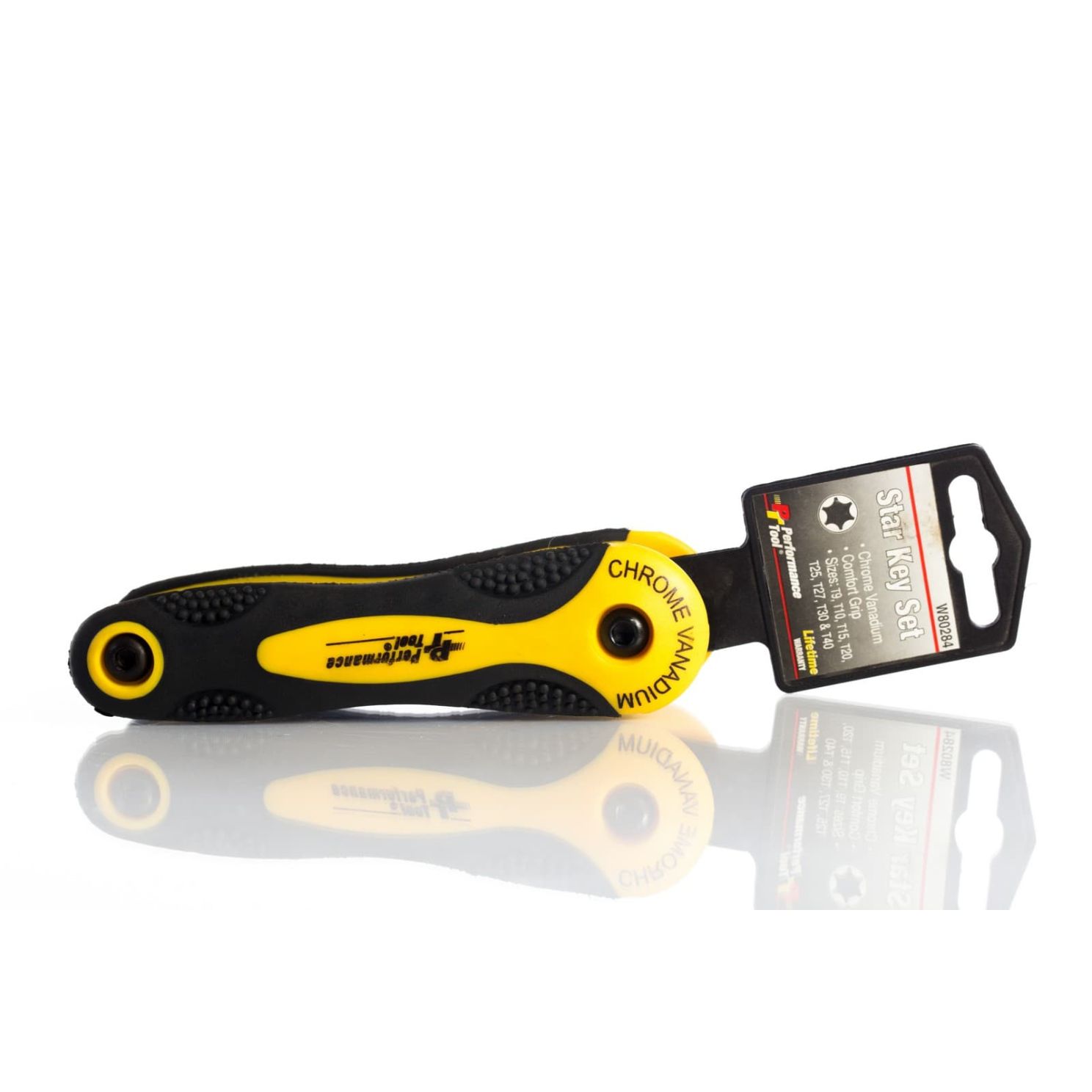 Performance Tool 8 Piece Star Key Wrench Set