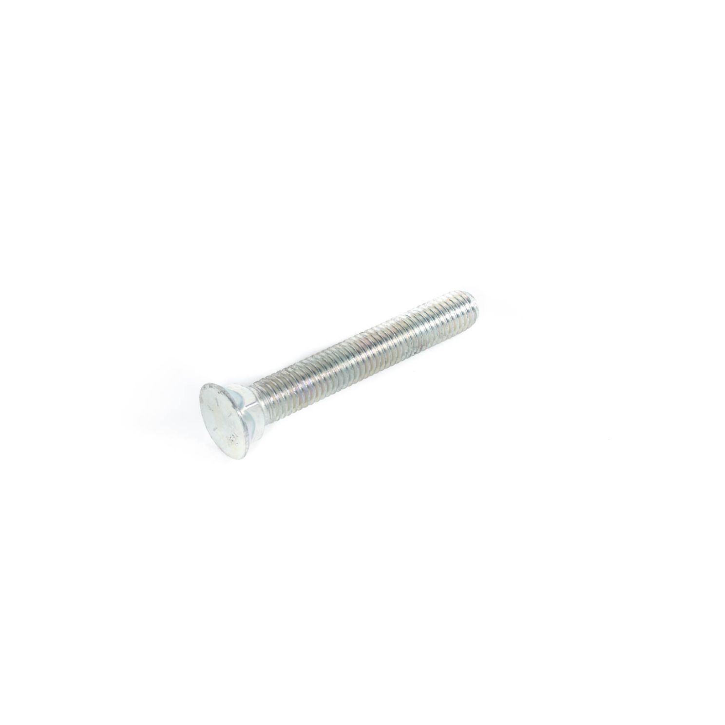 Plow Bolt, Grade 8, Flat Head, Zinc Finish Alloy Steel, 1/2-13 x 3-1/2"