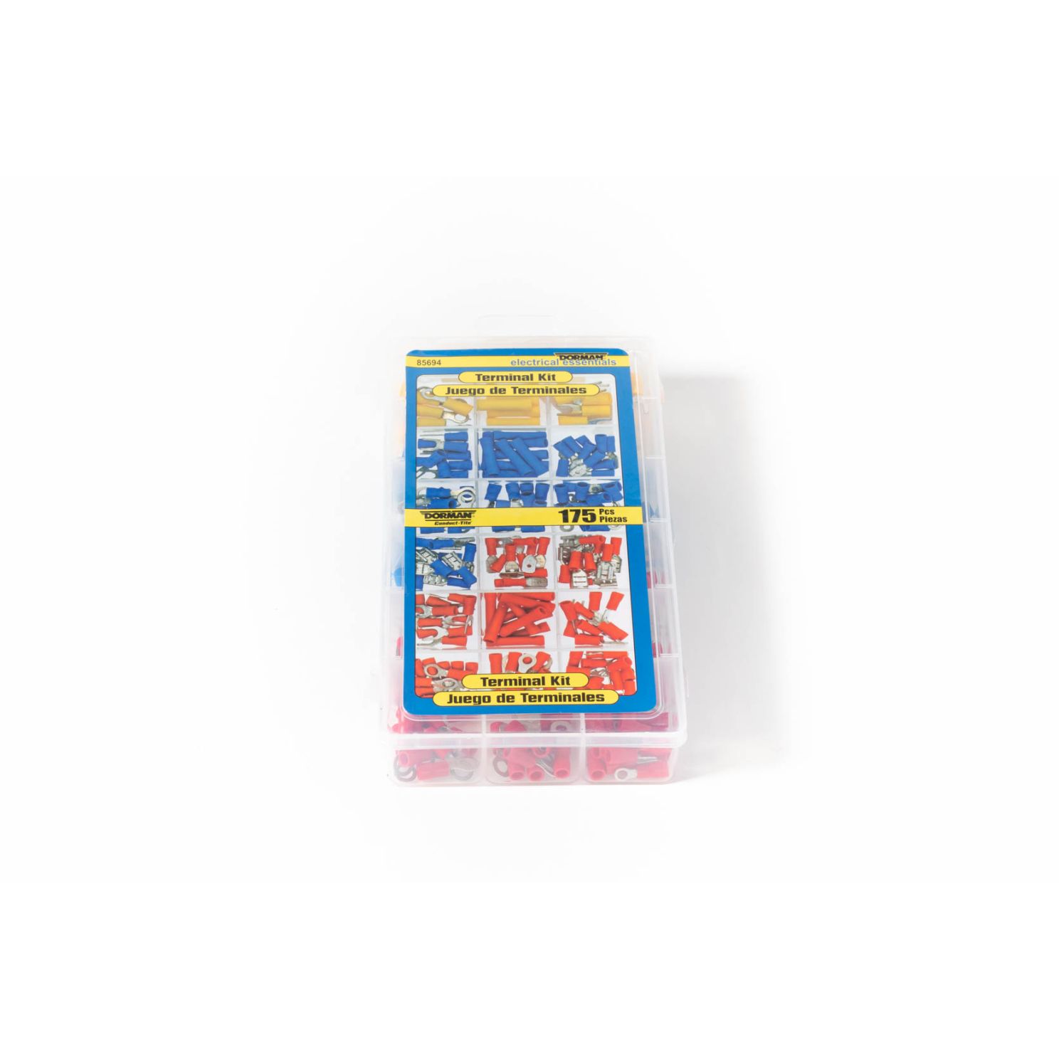 176 Piece Electrical Terminal Assortment Kit A-TCD176