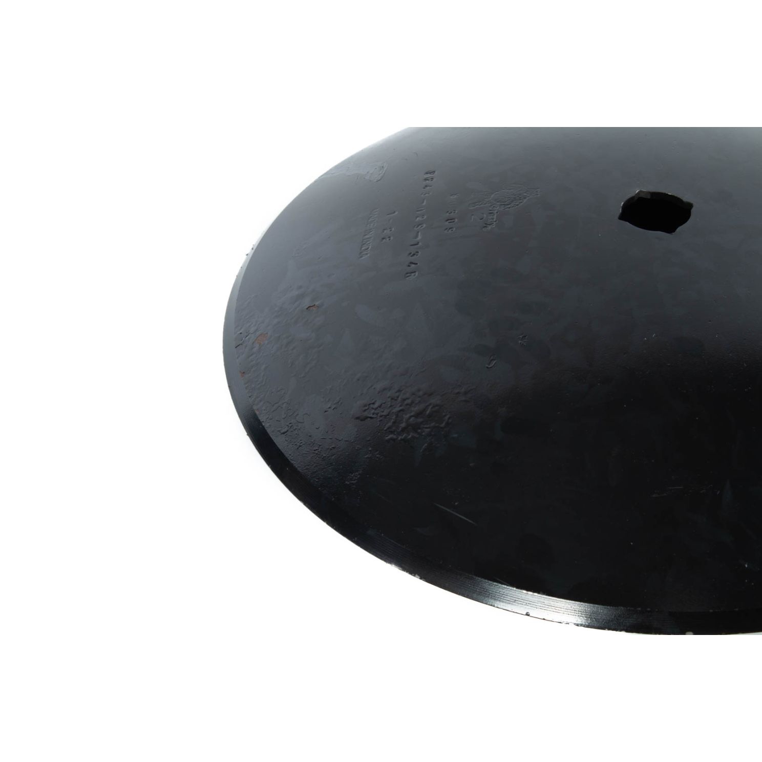 24" x 6.35mm Plain Cone Disc Tillage Blade 1-1/2" Square x 1-3/4" Round