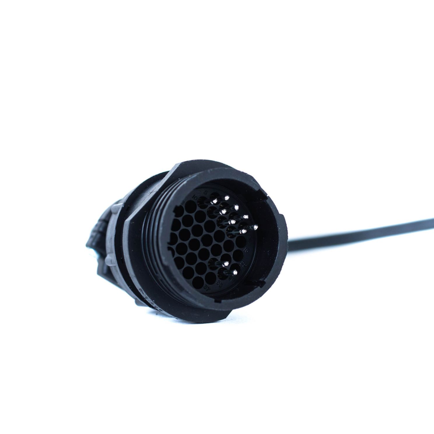 37AMP John Deere Receptical to 10 Spade Plug