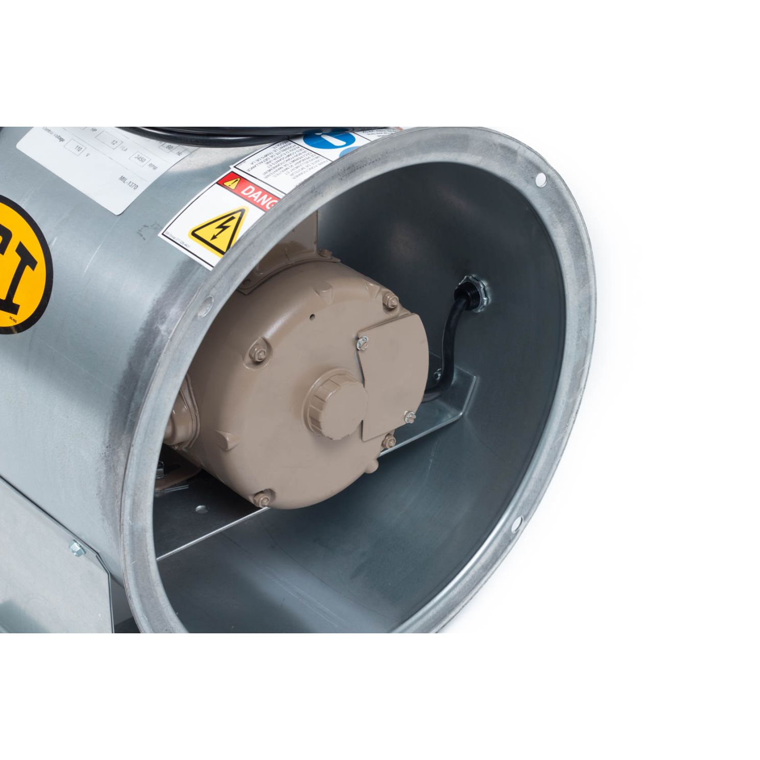 GSI 14'' Grain Bin Vane Axial Aeration 1 Phase Fan AF-14-1G