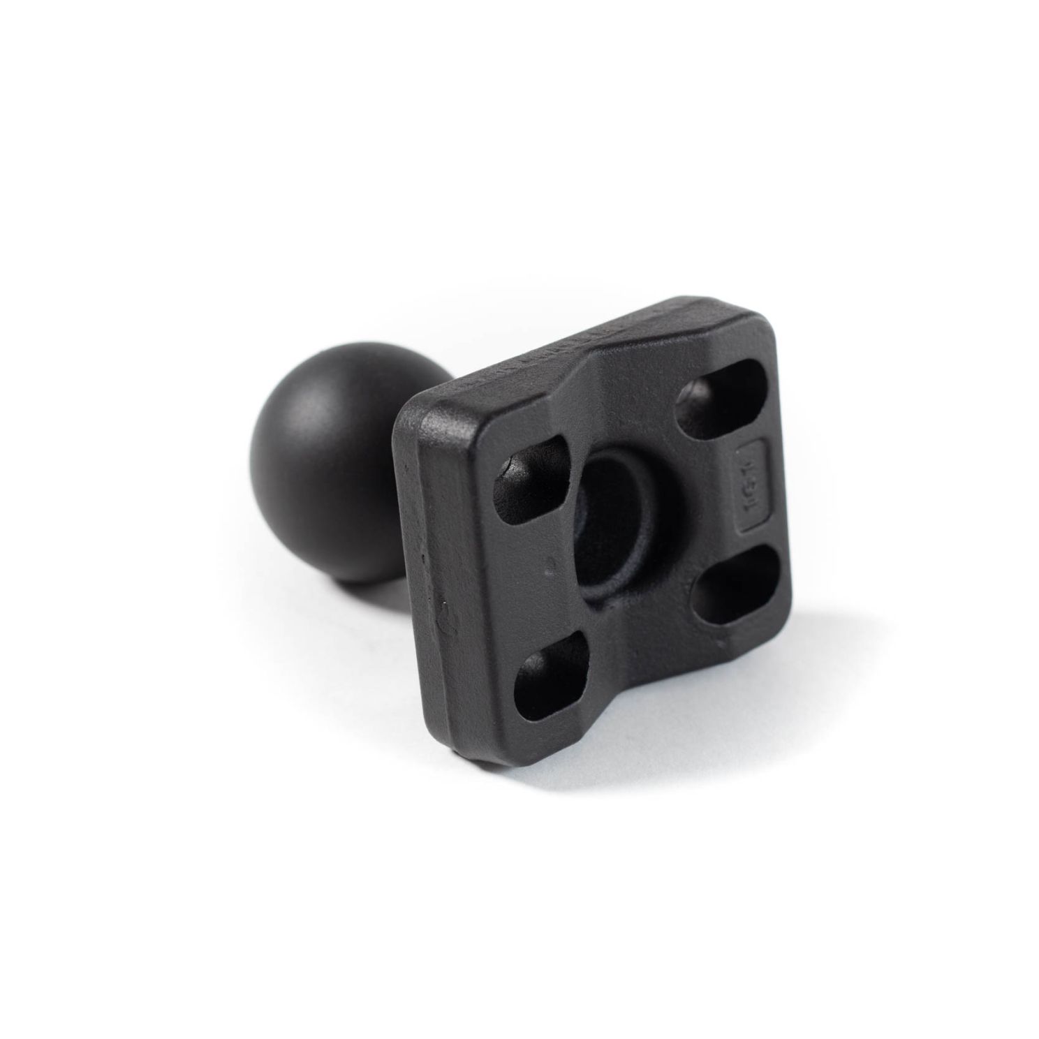 Ram 1.5" C Ball Mount Double U-Bolt Ball Base for 1.25" - 1.5" Rails RAM-235-1U