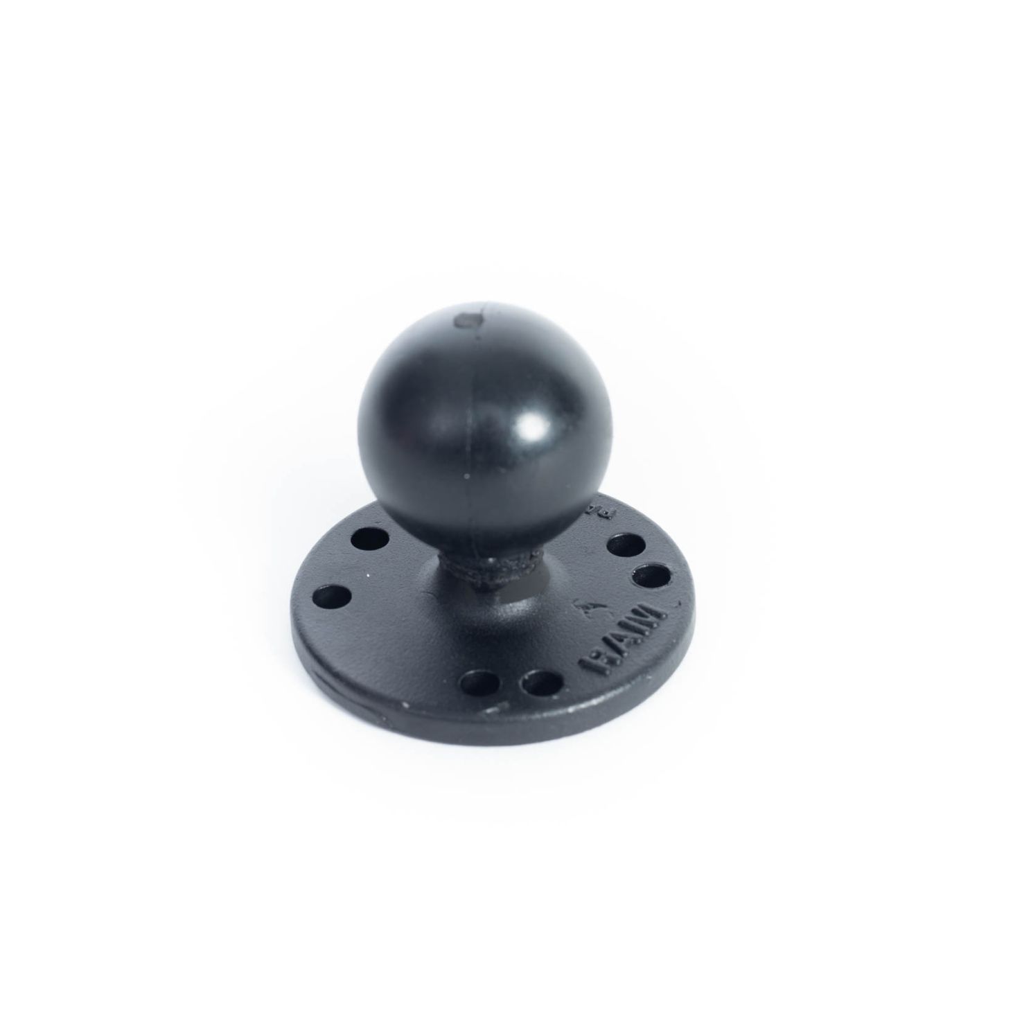 Ram 1.5" C Ball Adapter with Round Plate and Threaded Hole RAM-202CNSU