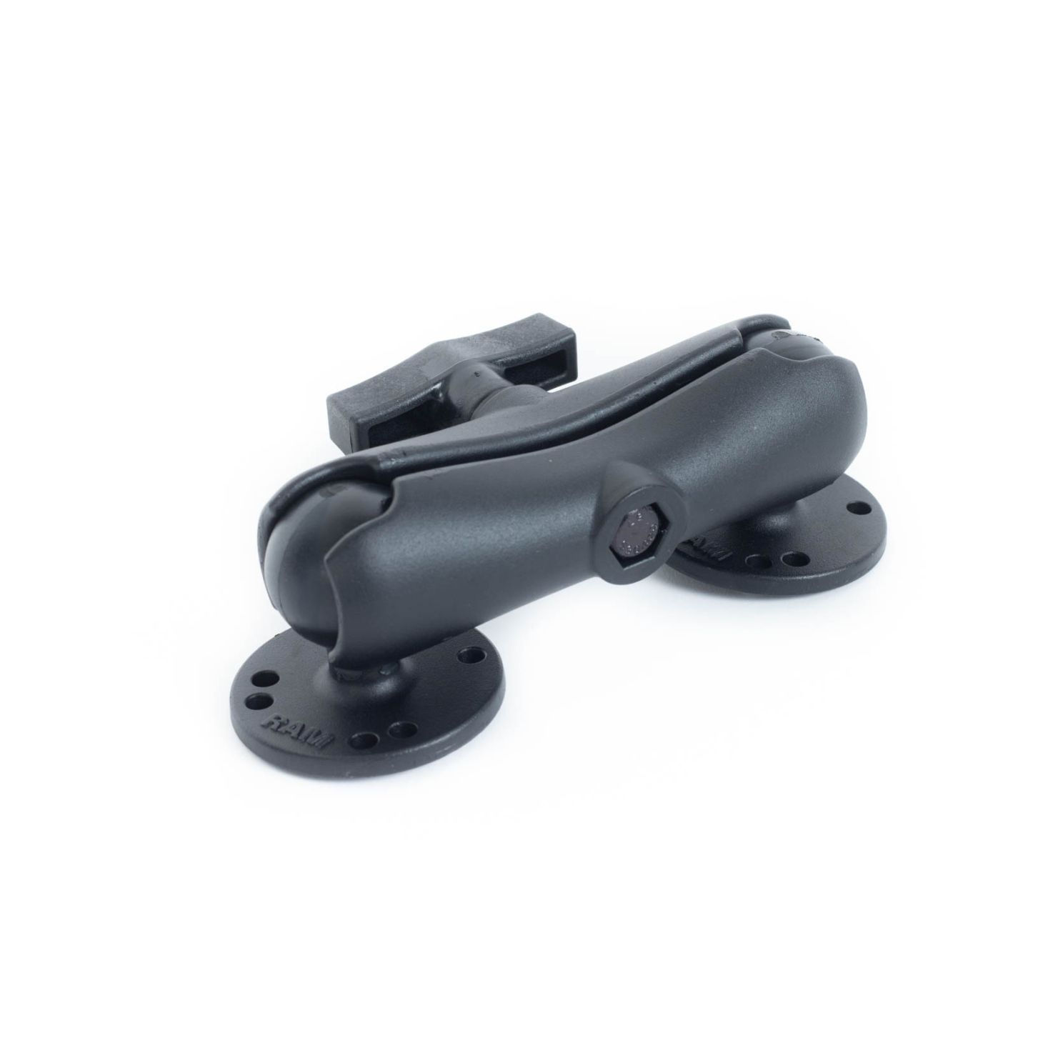 Ram 1.5" C Ball Double Mount with Two Round Plates RAM-101U