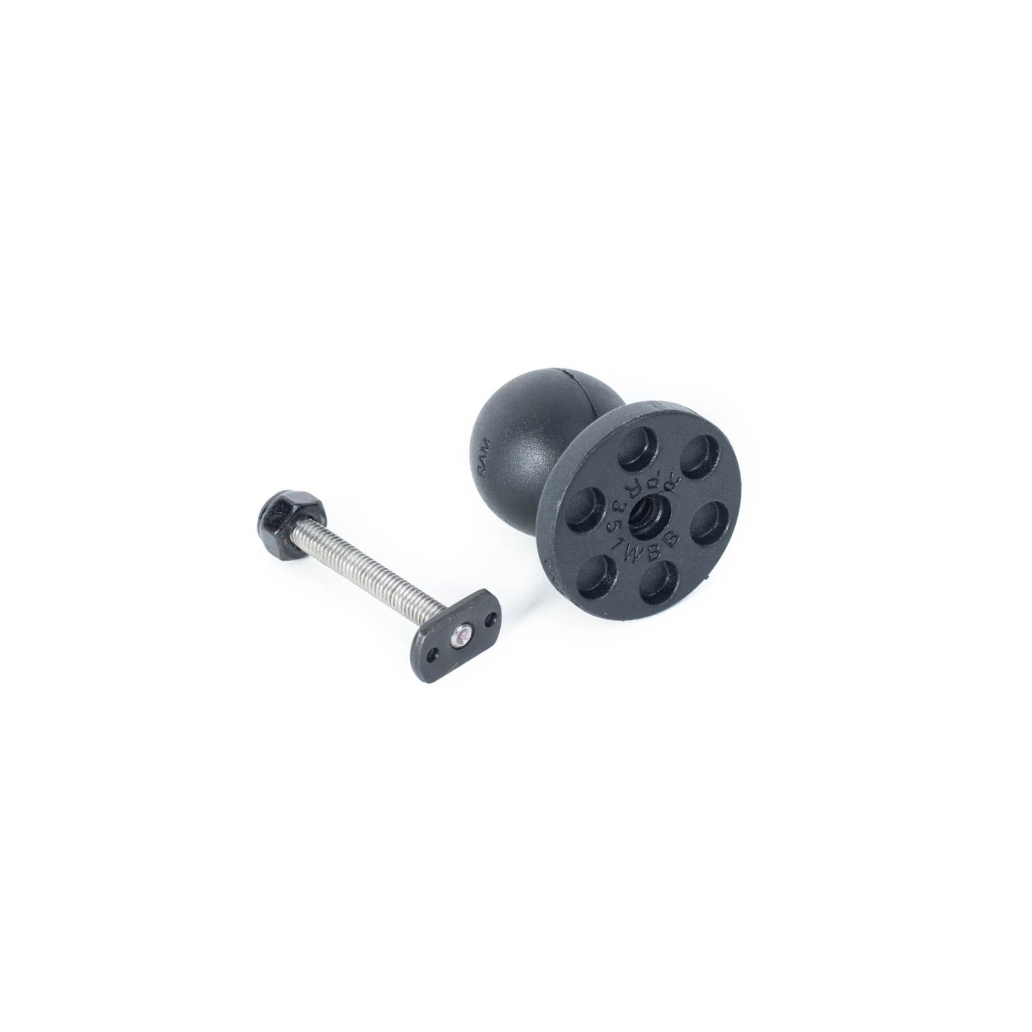 Ram 1" B Ball Track Ball Flat Panel Adapter RAP-B-375U