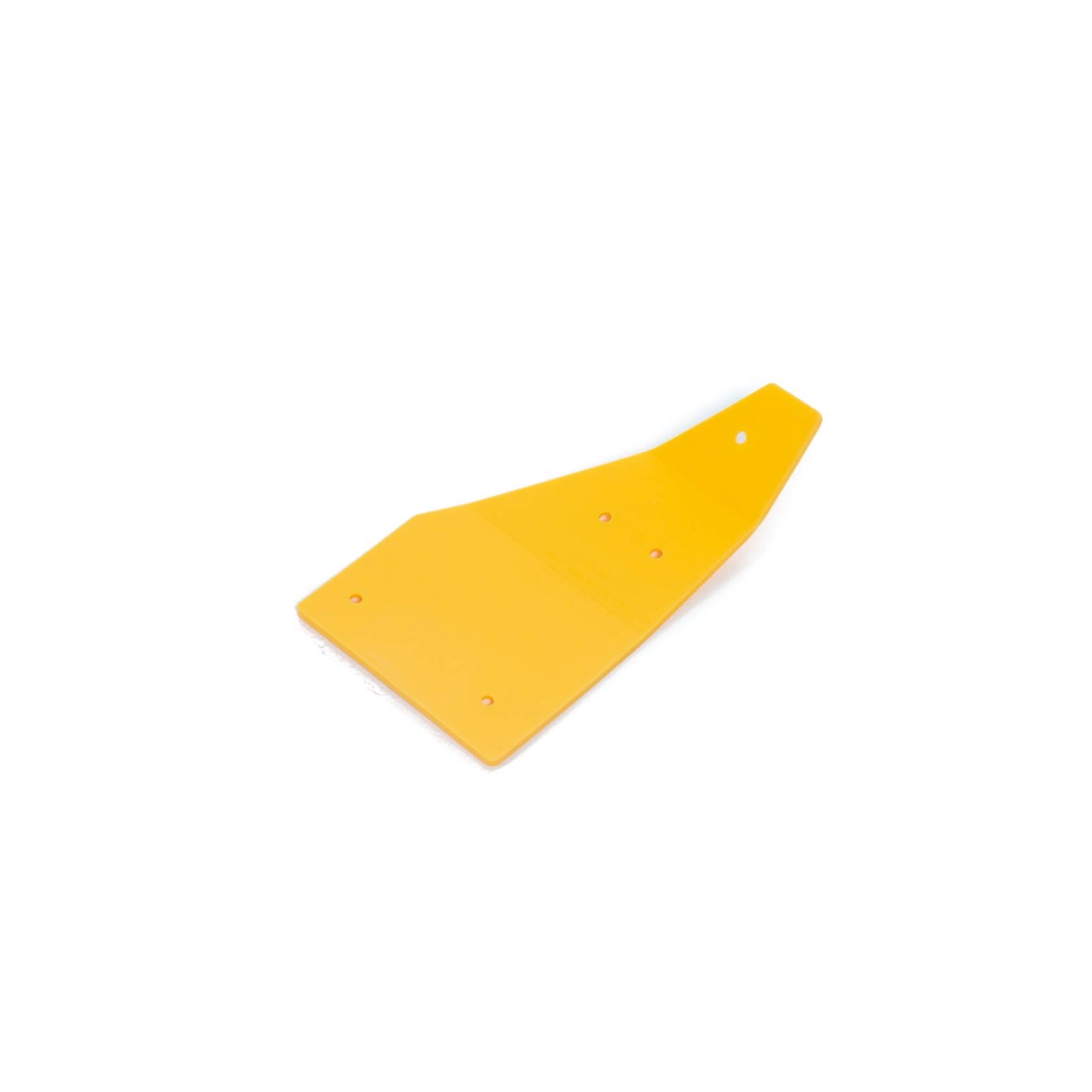20' Yellow Poly Wear Shoe Skid Kit fits John Deere