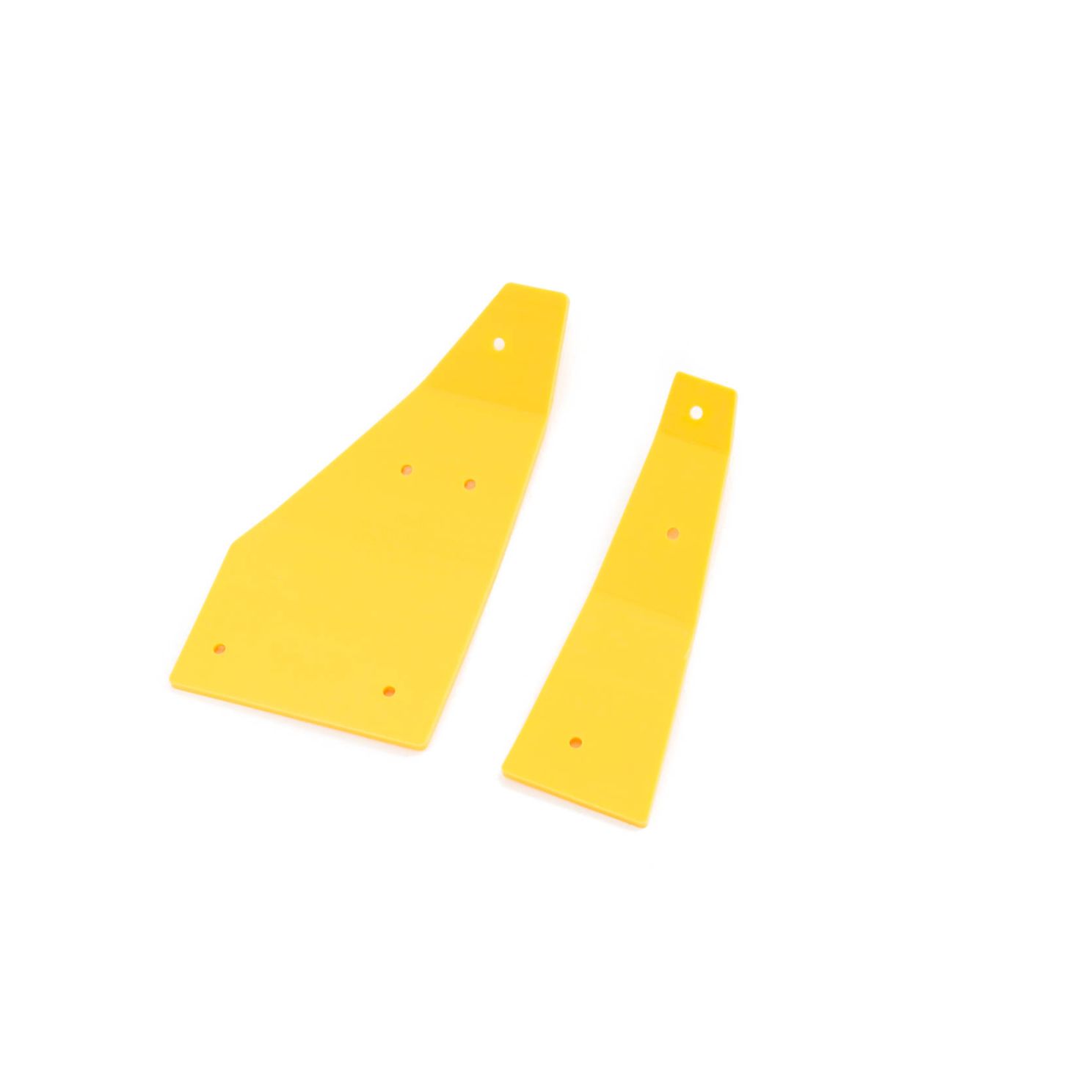 25' Yellow Poly Wear Shoe Skid Kit fits John Deere