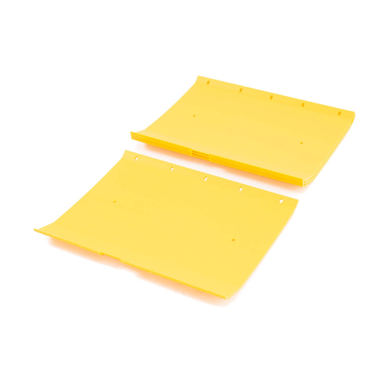 25' Yellow Poly Wear Shoe Skid Kit fits John Deere