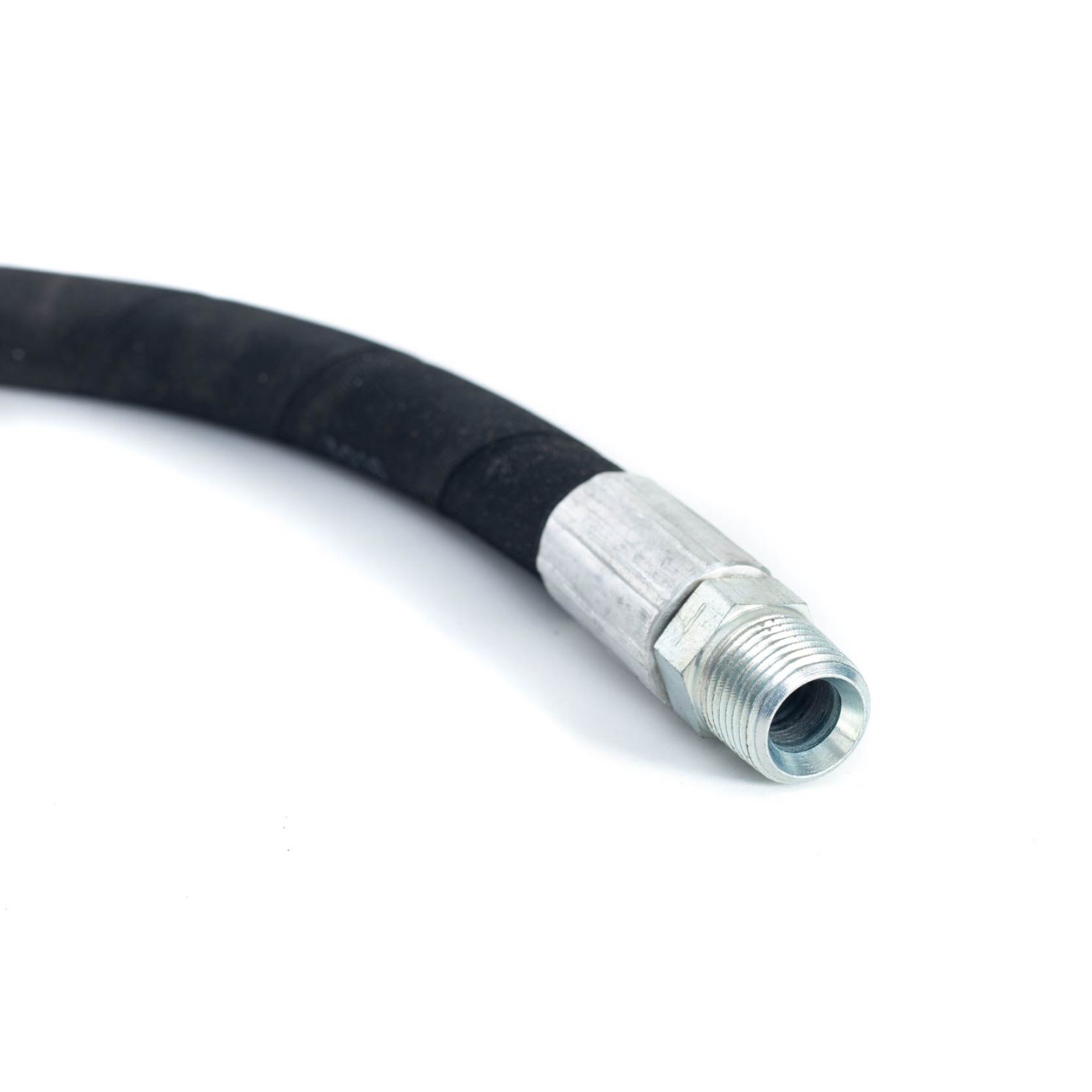 3/8" x 1' SAE 2SN/100R2AT MFC Hydraulic Hose Assembly