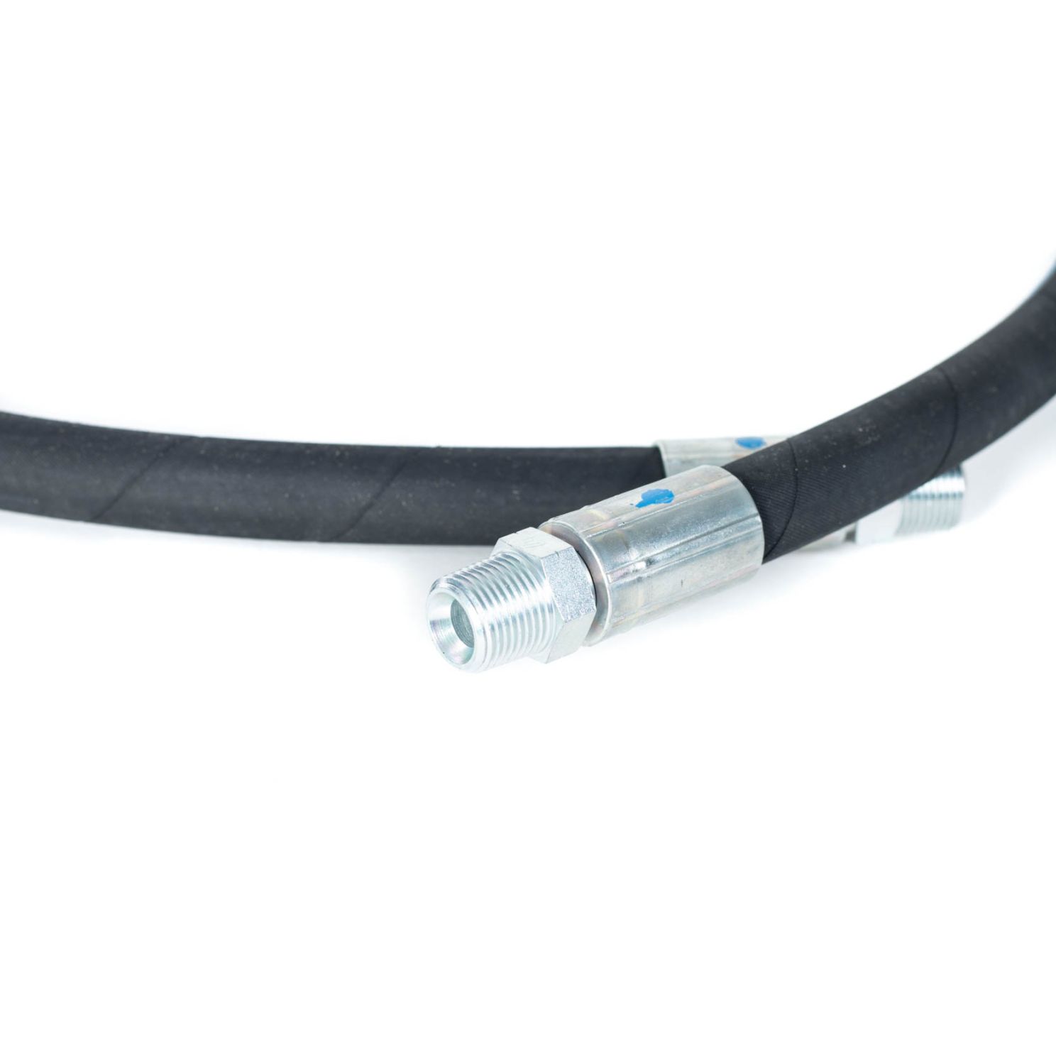 3/8" x 4' SAE 2SN/100R2AT MFC Hydraulic Hose Assembly