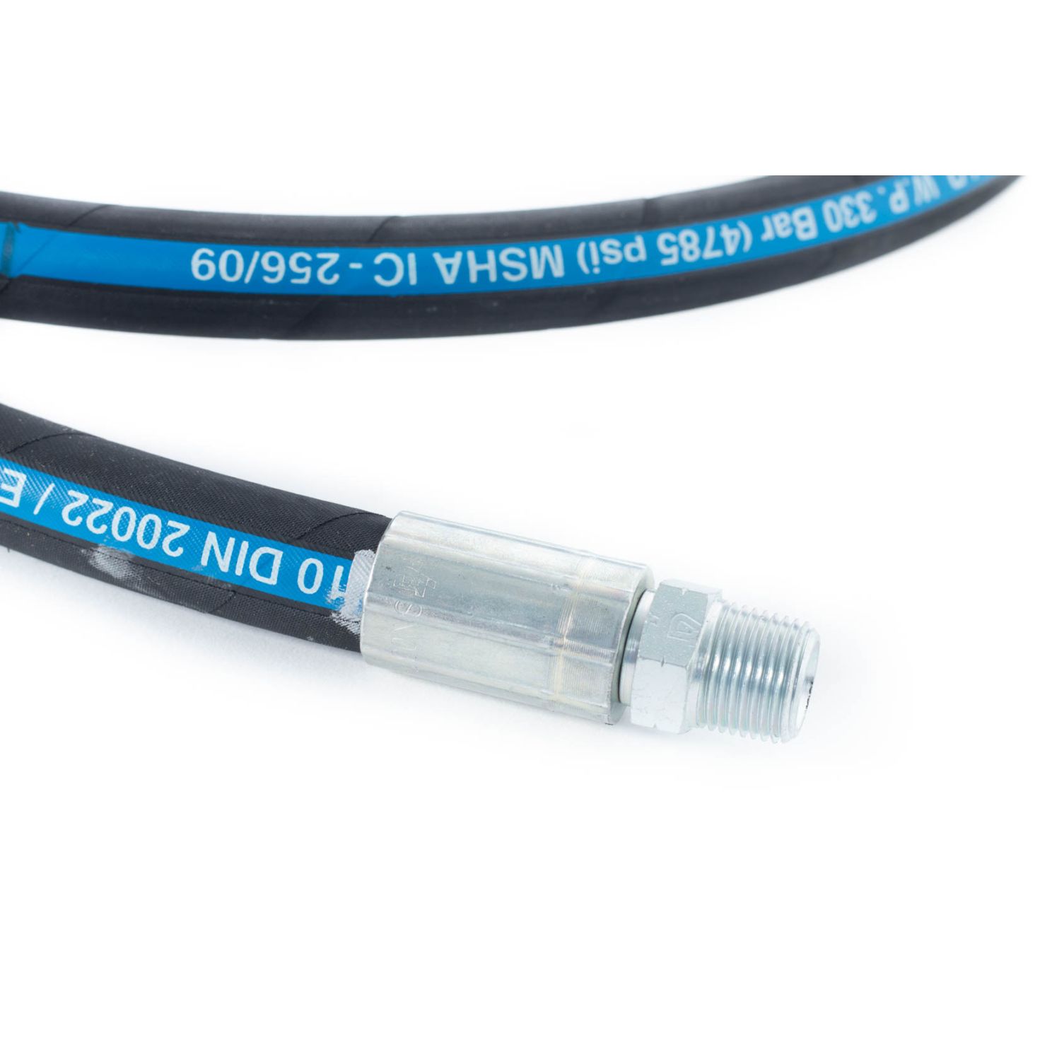 3/8" x 5' SAE 2SN/100R2AT MFC Hydraulic Hose Assembly