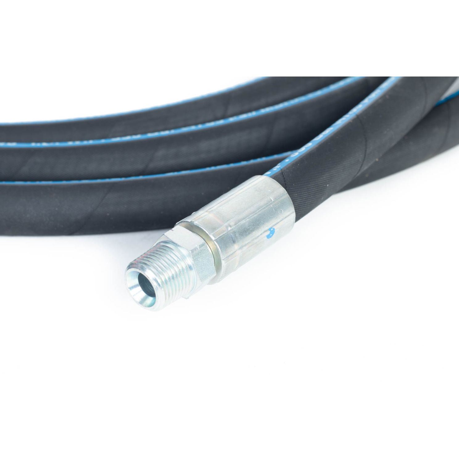 3/8" x 16' SAE 2SN/100R2AT MFC Hydraulic Hose Assembly