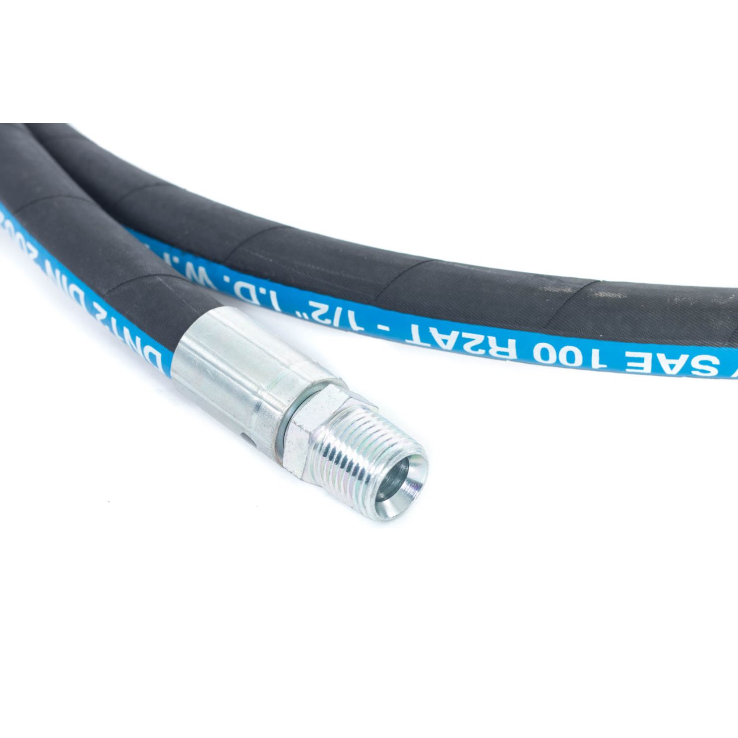 1/2" x 8' SAE 2SN/100R2AT MFC Hydraulic Hose Assembly