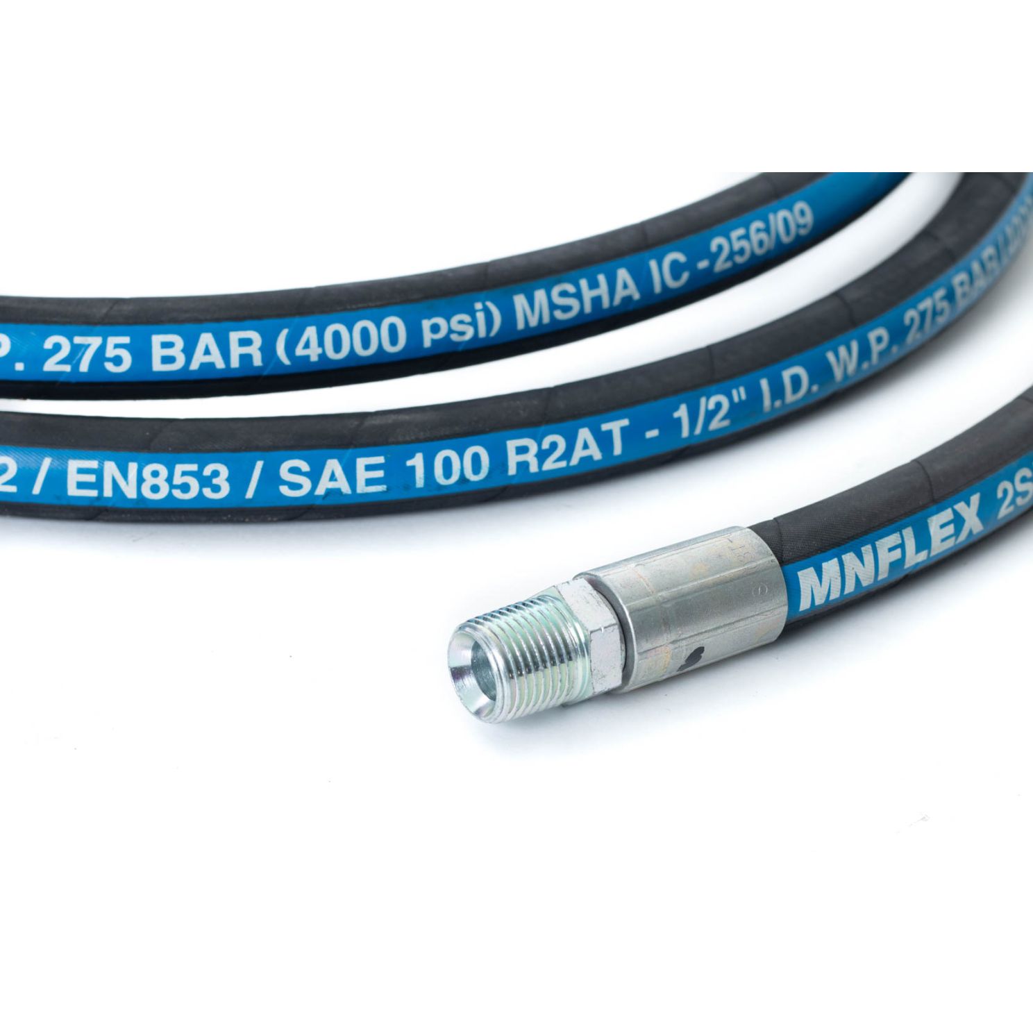 1/2" x 14' SAE 2SN/100R2AT MFC Hydraulic Hose Assembly