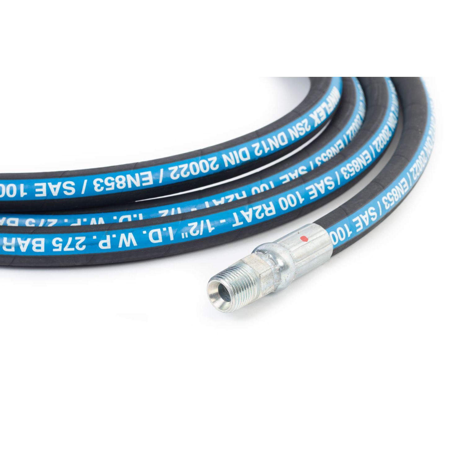 1/2" x 15' SAE 2SN/100R2AT MFC Hydraulic Hose Assembly