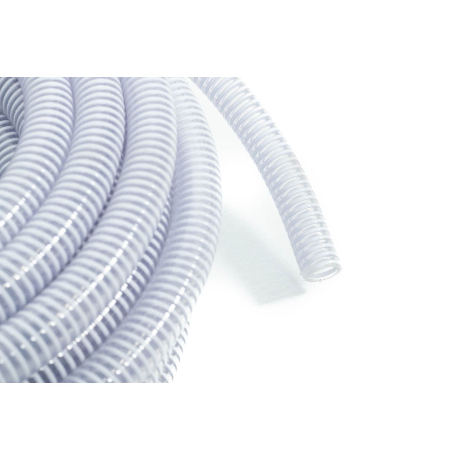 1'' x 100' Coil PVC Clear Water Suction Hose