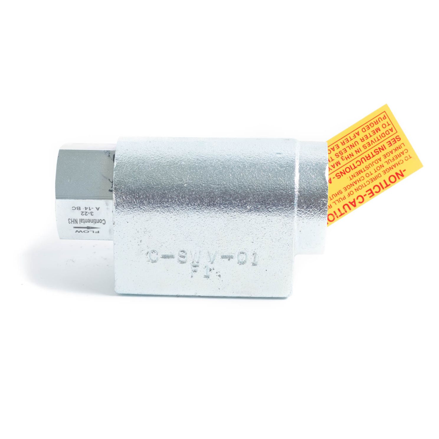 1-1/4" NH3 Female Backcheck Excess Flow Valve A-14BC