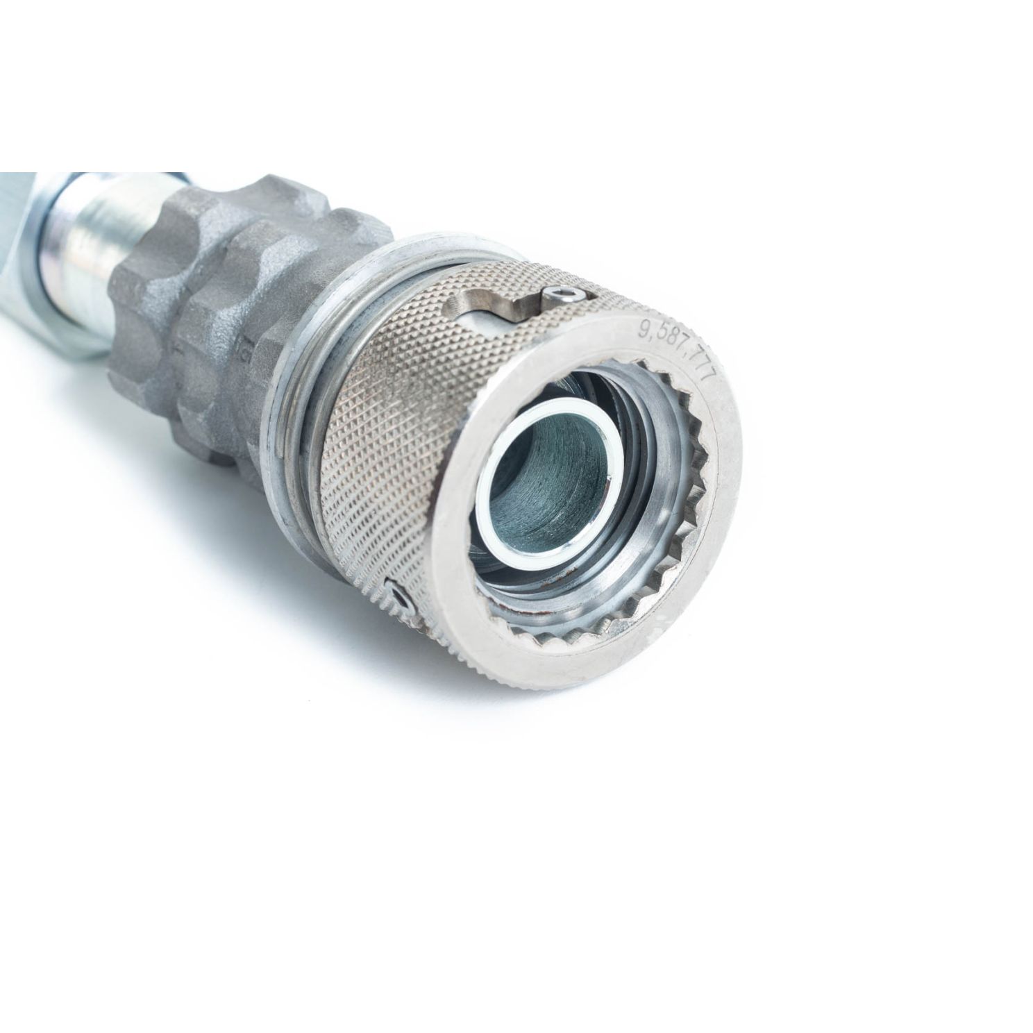 1-1/4" MPT X 1-3/4" Female Acme NH3 Locking Collar Safety Extension Coupling A-577-CLC
