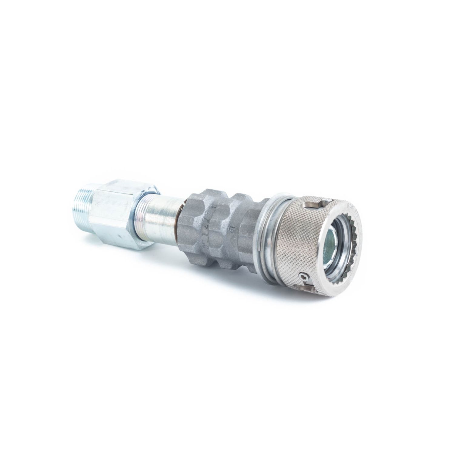 1-1/4" MPT X 1-3/4" Female Acme NH3 Locking Collar Safety Extension Coupling A-577-CLC