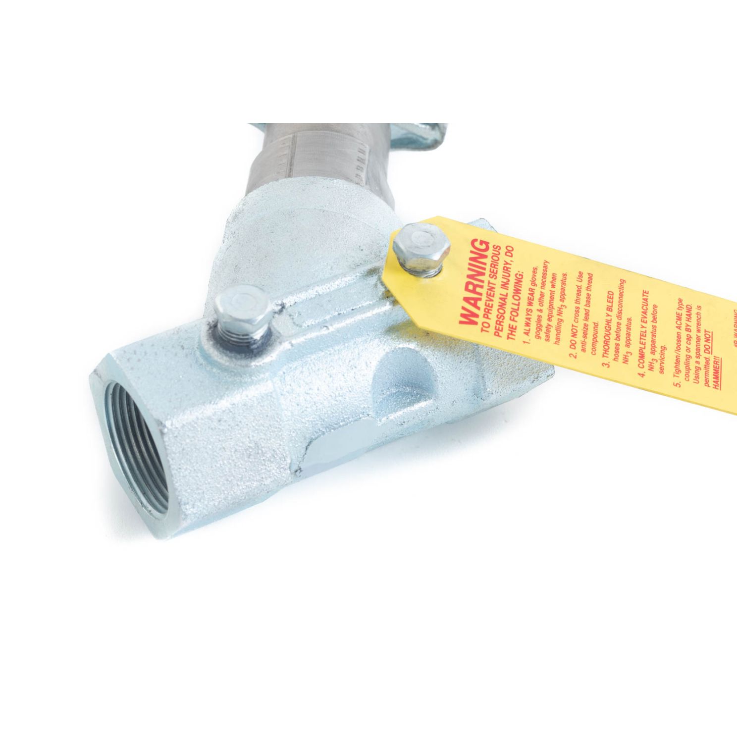 1-1/4" FPT X 1-1/4" NH3 45 Degree Globe Valve A-2525-HSB