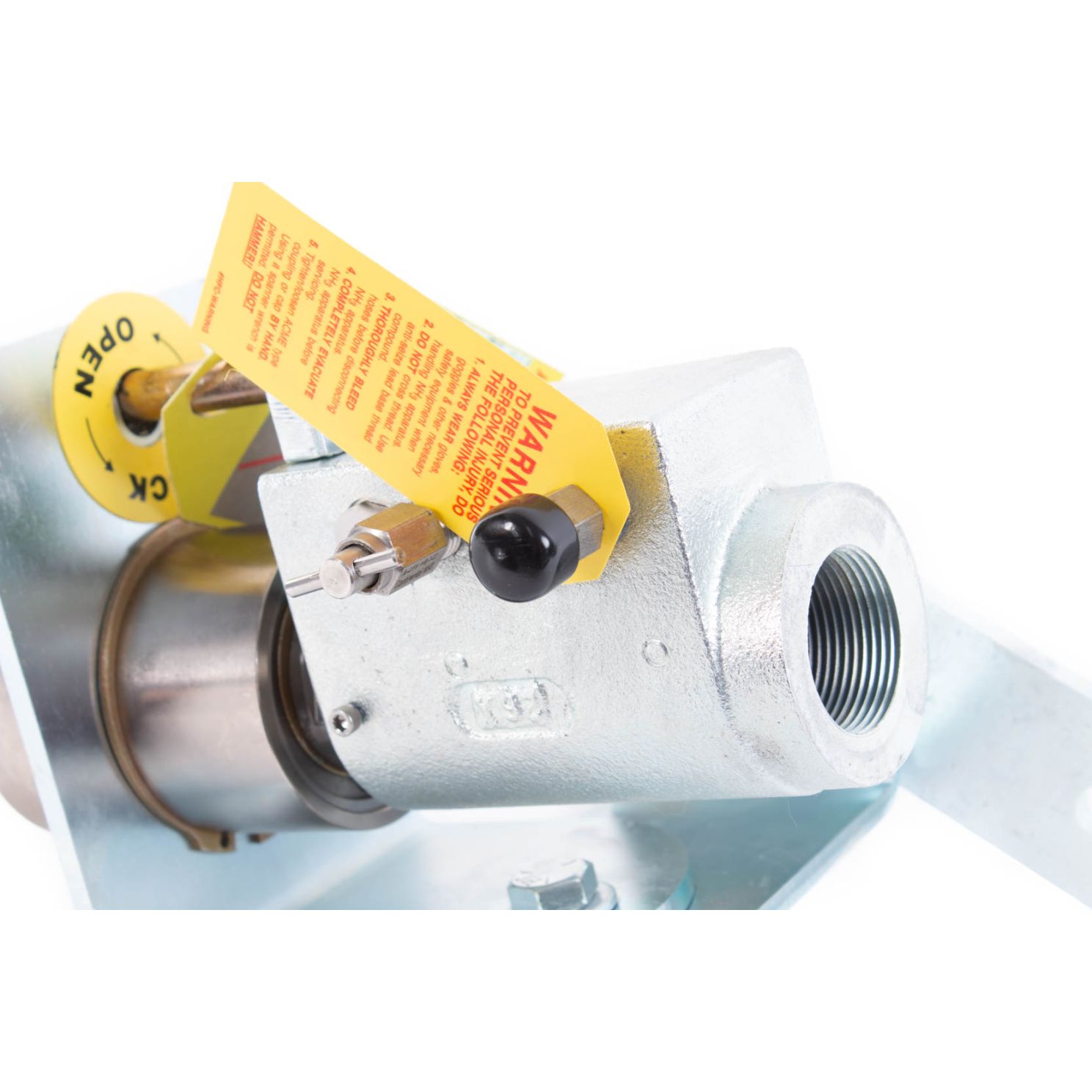 1-1/4" NH3 Full Port Swing Valve Breakaway Coupler A-SWV-125