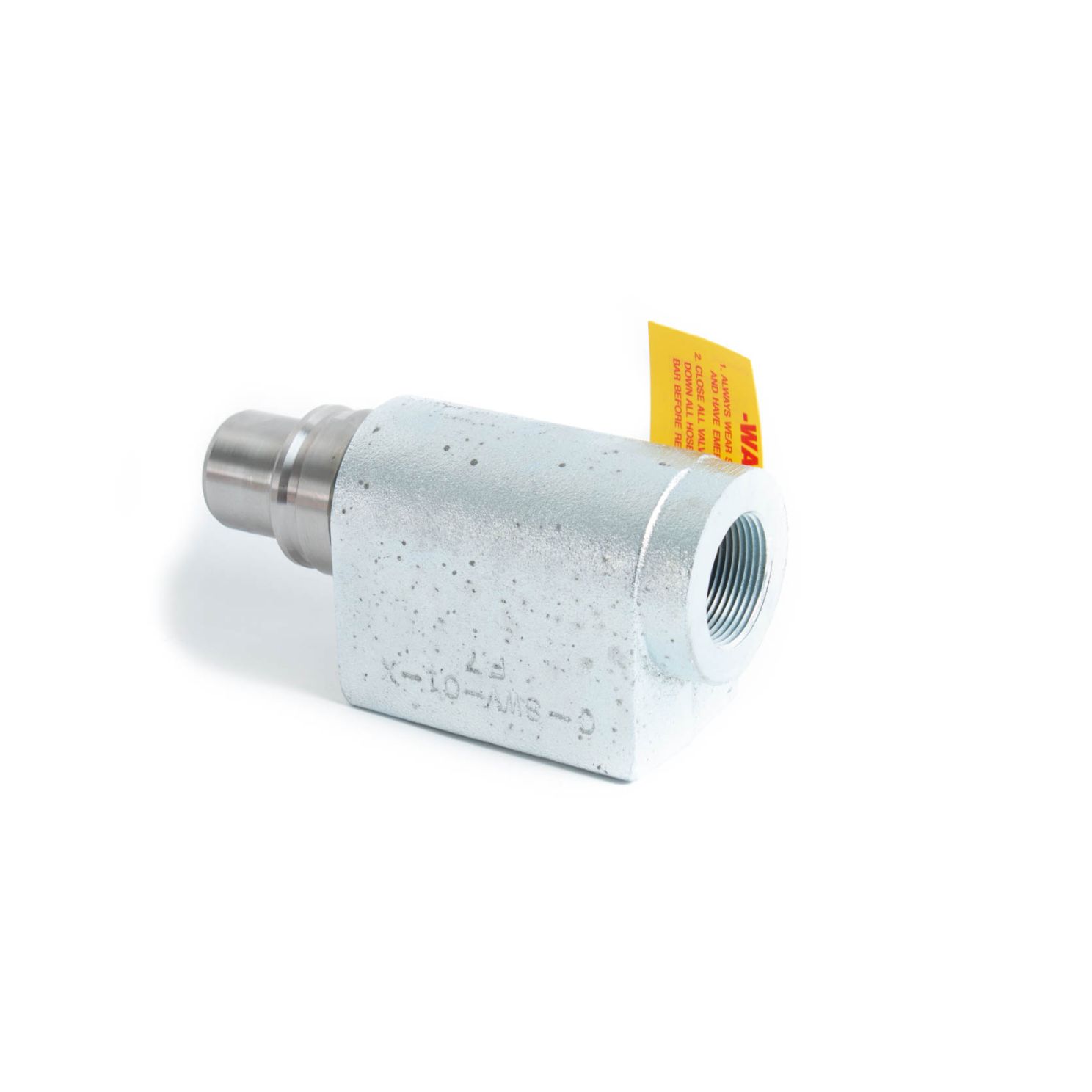 1-1/4" NH3 Full Port Swing Valve Breakaway Coupler A-SWV-125
