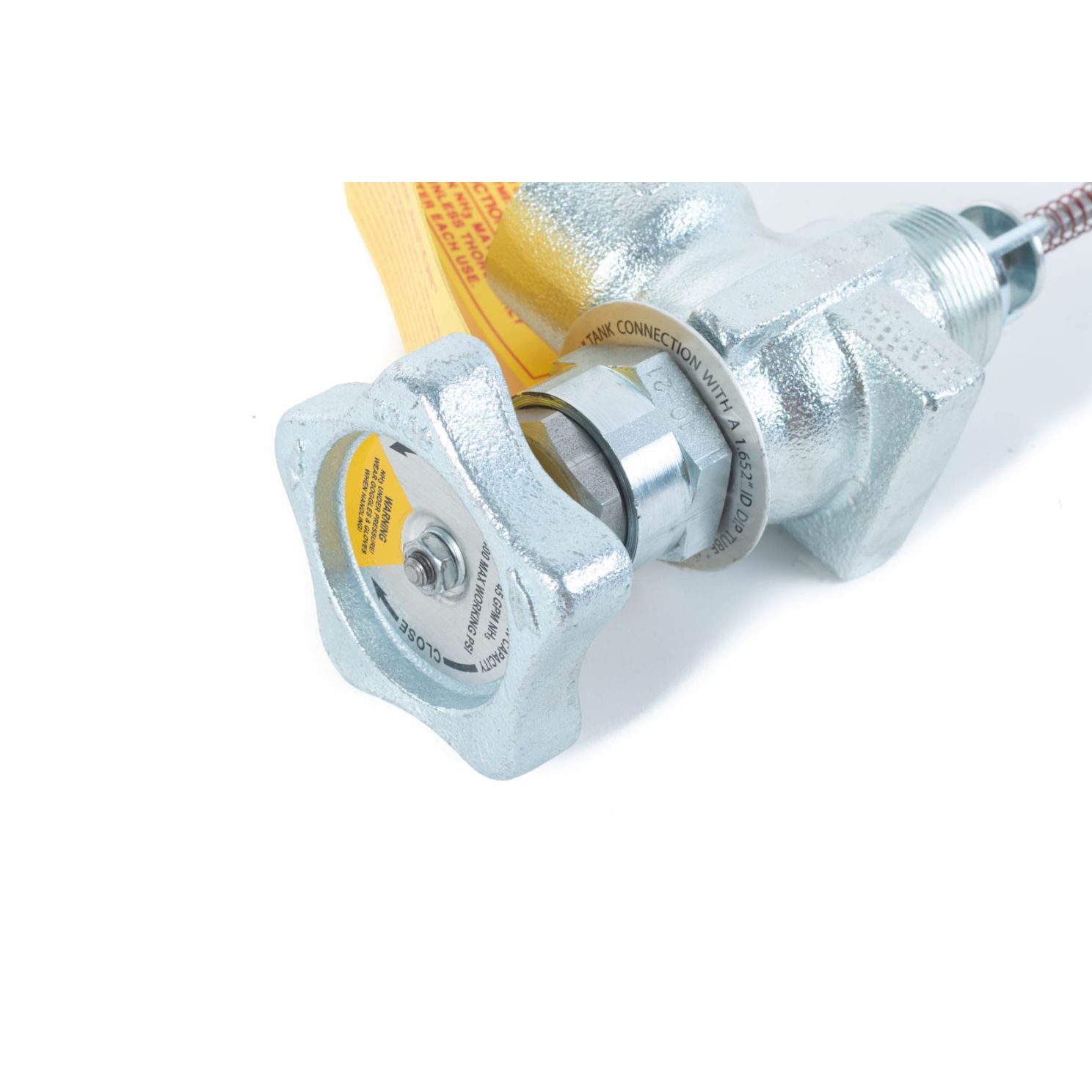 1-1/4" MPT x 1" FPT NH3 Liquid Withdrawal Valve B-1206-E