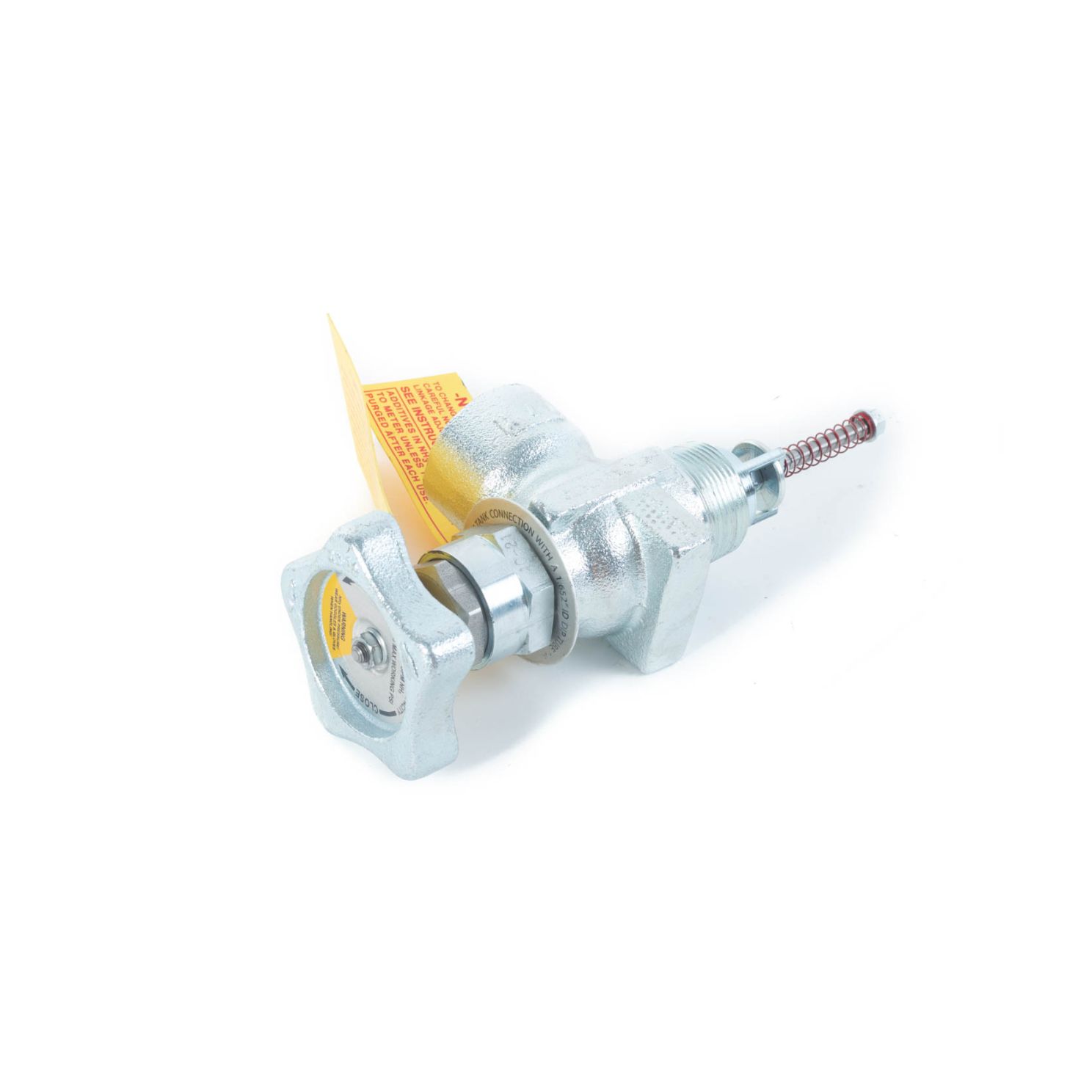 1-1/4" MPT x 1" FPT NH3 Liquid Withdrawal Valve B-1206-E
